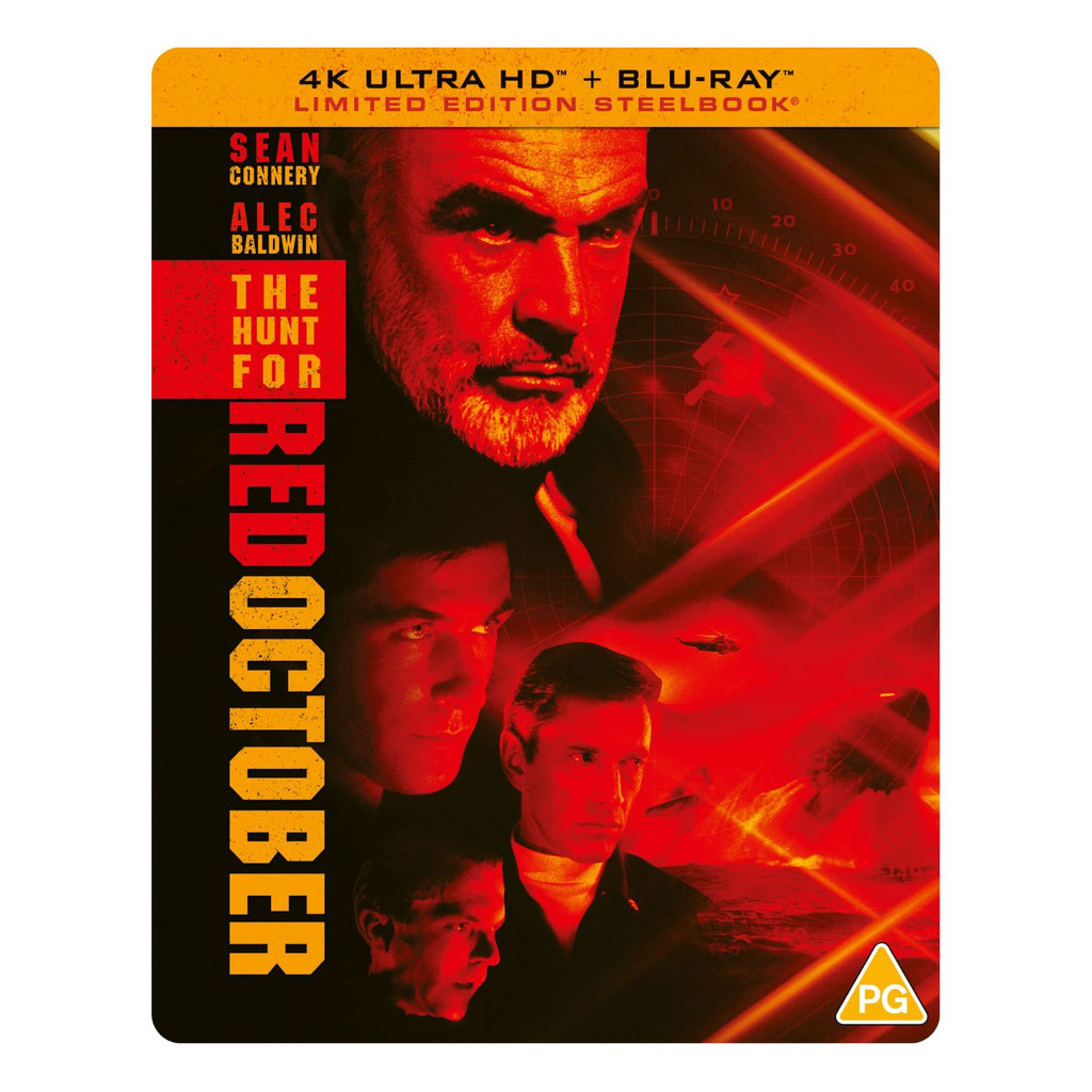 BLU-RAY 4K ULTRA HD STEELBOOK THE HUNT FOR RED OCTOBER