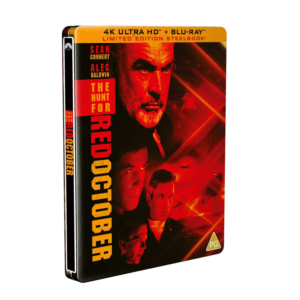 BLU-RAY 4K ULTRA HD STEELBOOK THE HUNT FOR RED OCTOBER