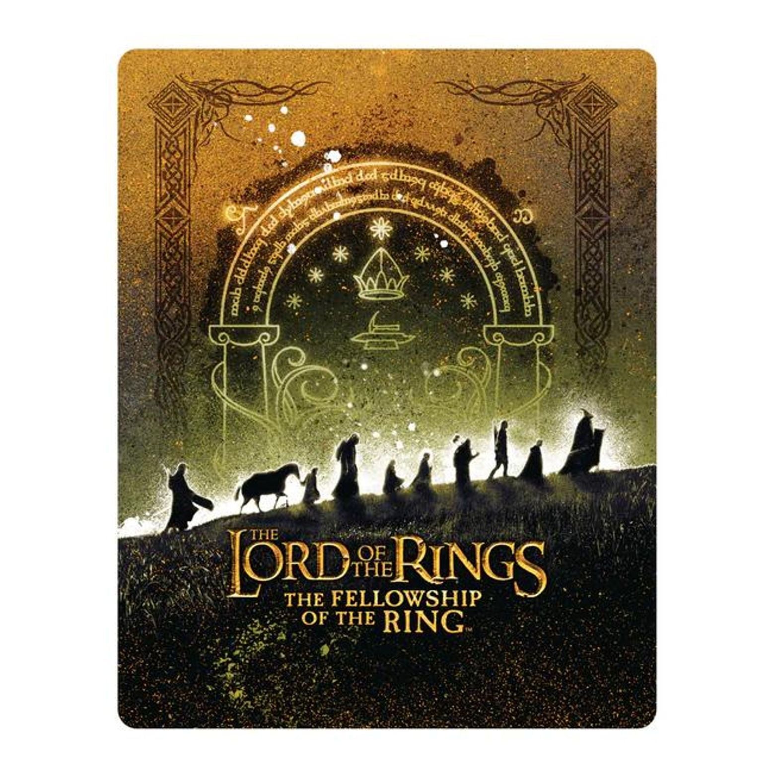 BLU-RAY 4K ULTRA HD STEELBOOK THE LORD OF THE RINGS THE FELLOWSHIP OF THE RING THEATRICAL AND EXTENDED VERSIONS