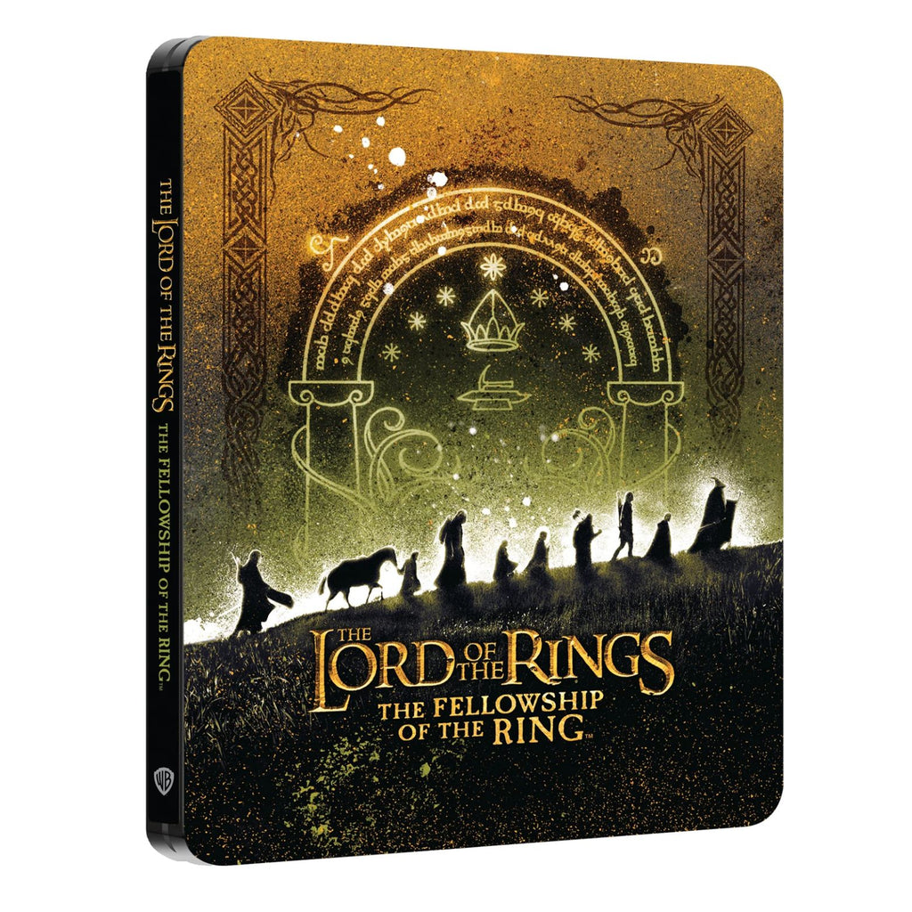 BLU-RAY 4K ULTRA HD STEELBOOK THE LORD OF THE RINGS THE FELLOWSHIP OF THE RING THEATRICAL AND EXTENDED VERSIONS