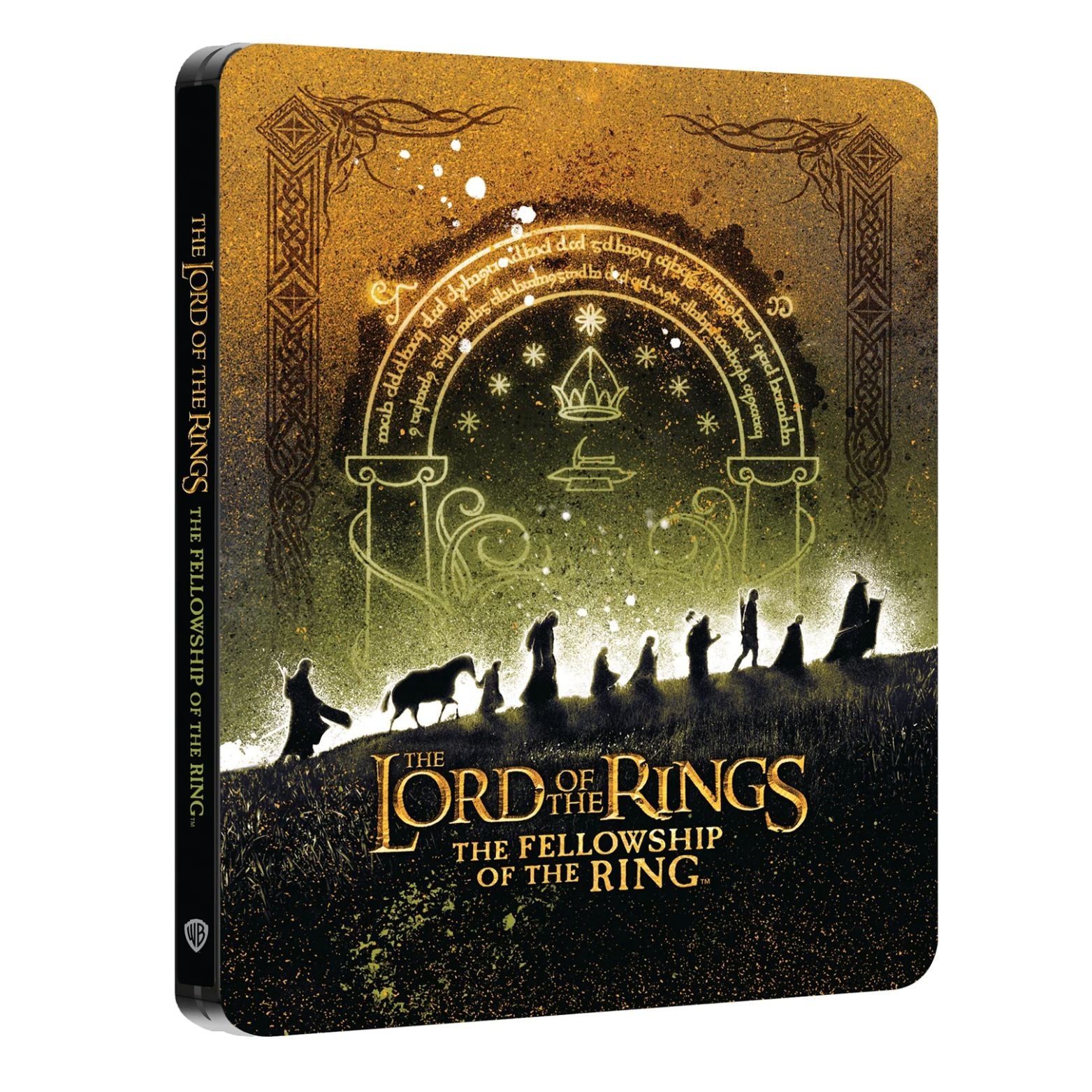 BLU-RAY 4K ULTRA HD STEELBOOK THE LORD OF THE RINGS THE FELLOWSHIP OF THE RING THEATRICAL AND EXTENDED VERSIONS