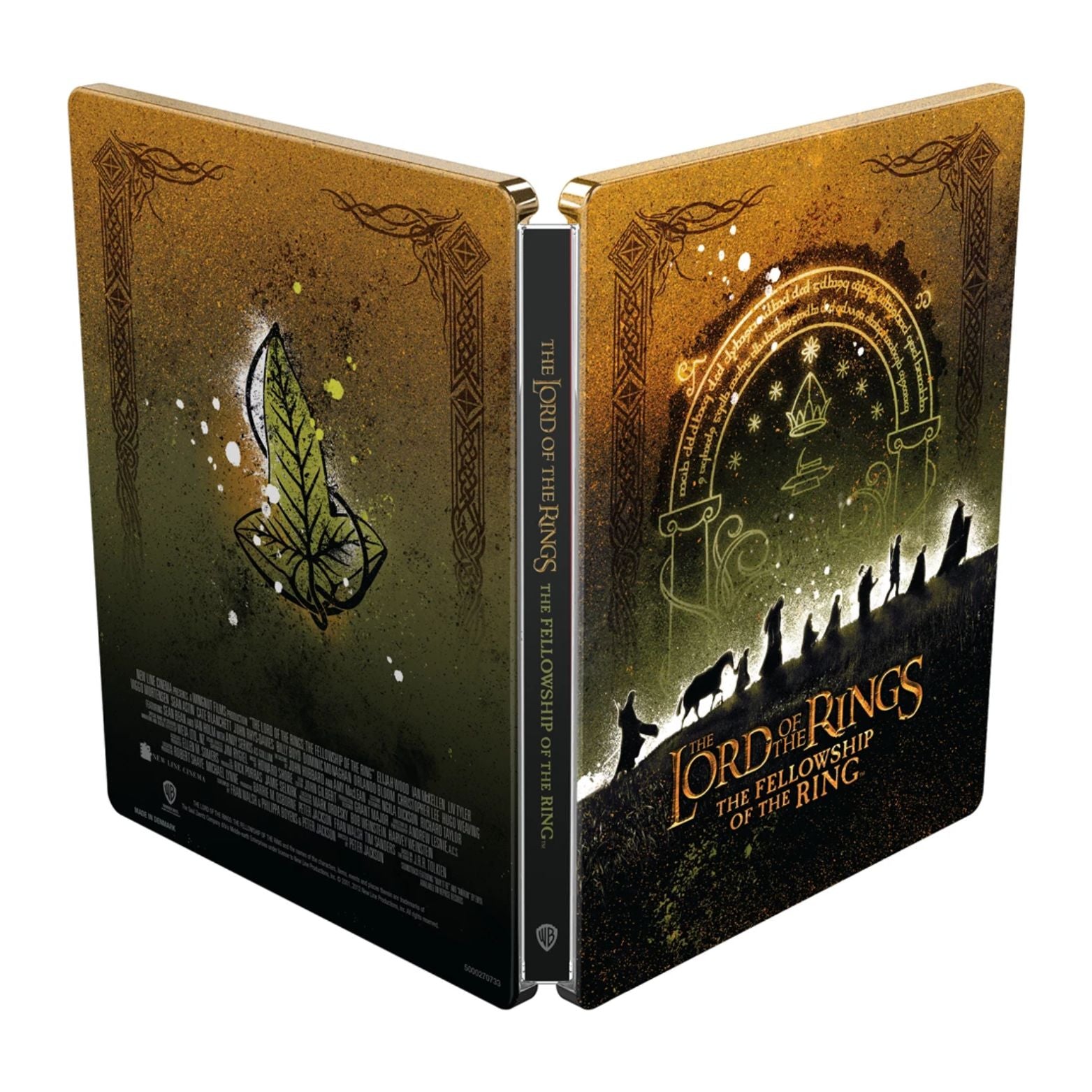 BLU-RAY 4K ULTRA HD STEELBOOK THE LORD OF THE RINGS THE FELLOWSHIP OF THE RING THEATRICAL AND EXTENDED VERSIONS