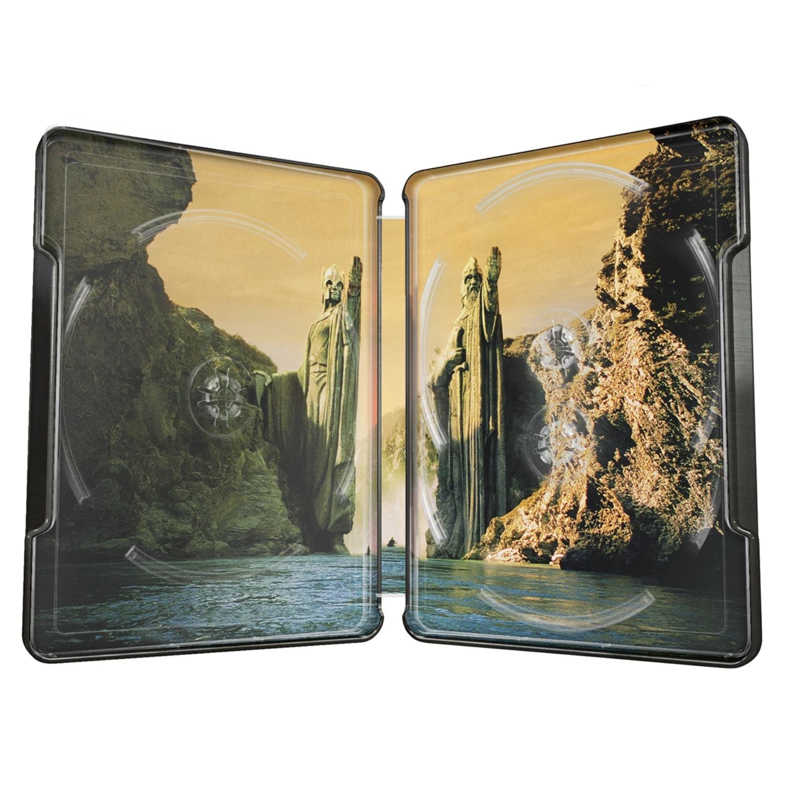 BLU-RAY 4K ULTRA HD STEELBOOK THE LORD OF THE RINGS THE FELLOWSHIP OF THE RING THEATRICAL AND EXTENDED VERSIONS