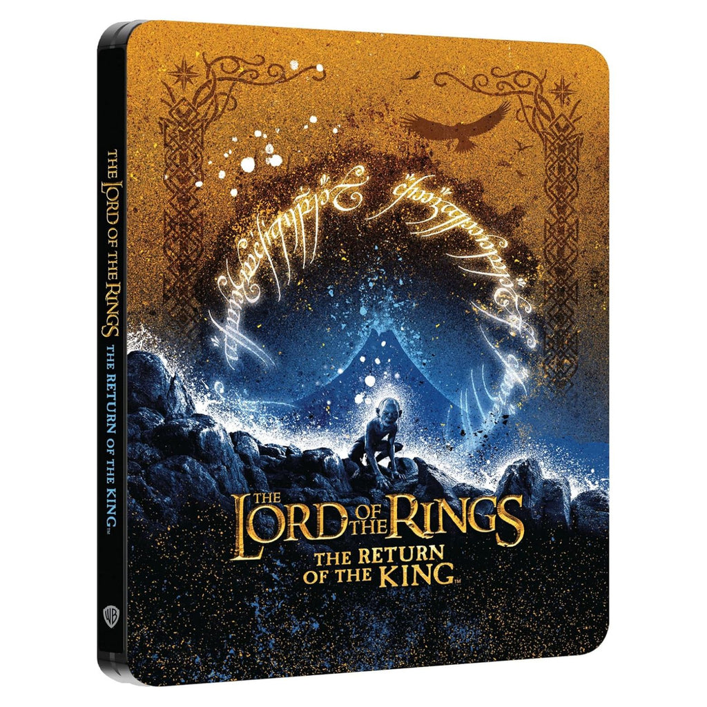 BLU-RAY 4K ULTRA HD STEELBOOK THE LORD OF THE RINGS THE RETURN OF THE KING THEATRICAL AND EXTENDED VERSIONS