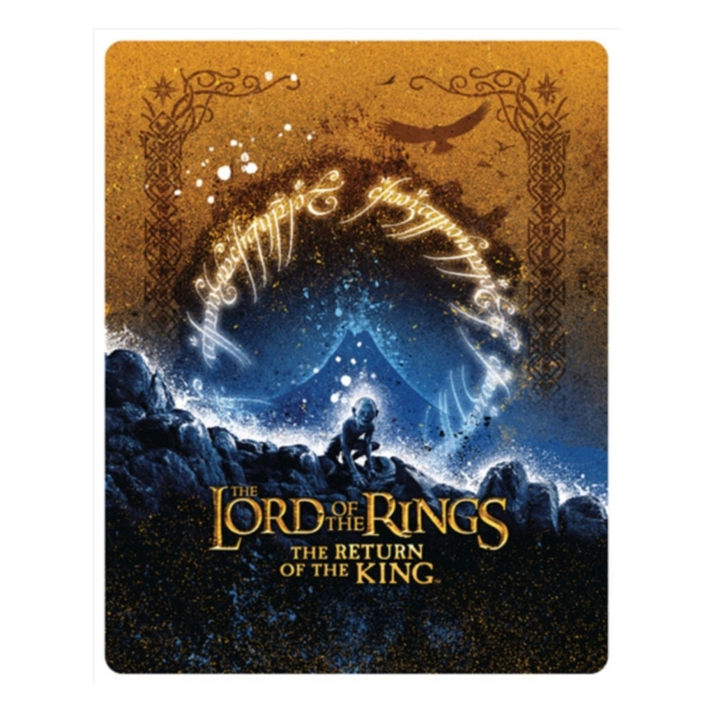 BLU-RAY 4K ULTRA HD STEELBOOK THE LORD OF THE RINGS THE RETURN OF THE KING THEATRICAL AND EXTENDED VERSIONS