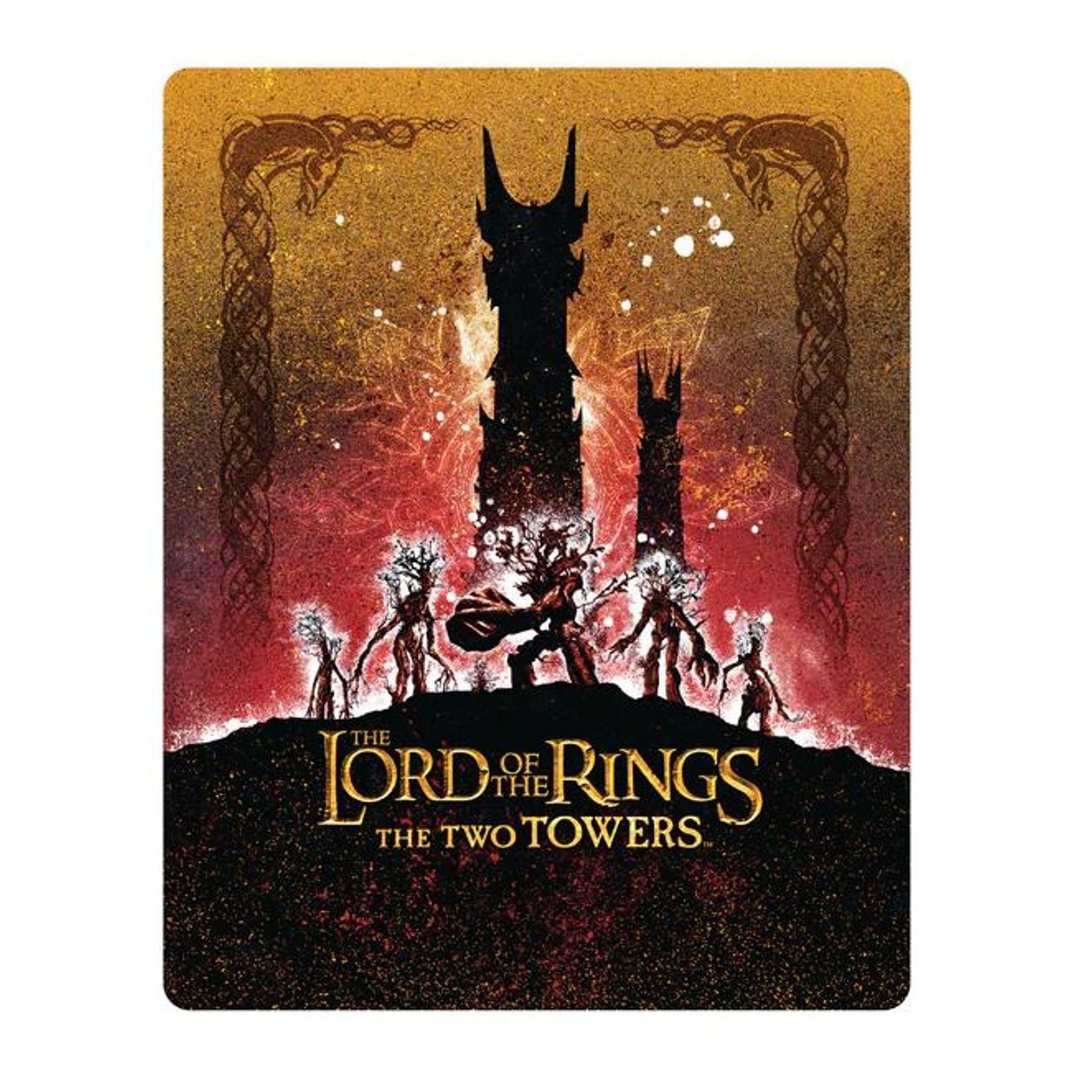 BLU-RAY 4K ULTRA HD STEELBOOK THE LORD OF THE RINGS THE TWO TOWERS THEATRICAL AND EXTENDED VERSIONS