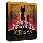 BLU-RAY 4K ULTRA HD STEELBOOK THE LORD OF THE RINGS THE TWO TOWERS THEATRICAL AND EXTENDED VERSIONS