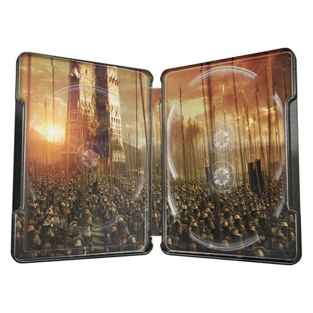 BLU-RAY 4K ULTRA HD STEELBOOK THE LORD OF THE RINGS THE TWO TOWERS THEATRICAL AND EXTENDED VERSIONS
