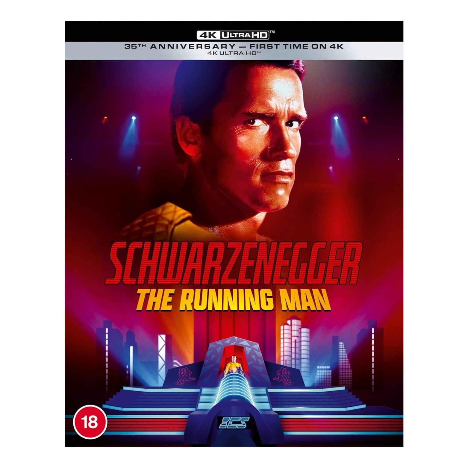 BLU-RAY 4K ULTRA HD STEELBOOK THE RUNNING MAN