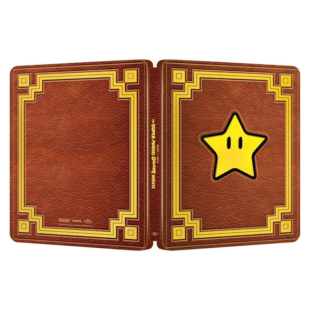 BLU-RAY 4K ULTRA HD STEELBOOK THE SUPER MARIO GALAXY MOVIE