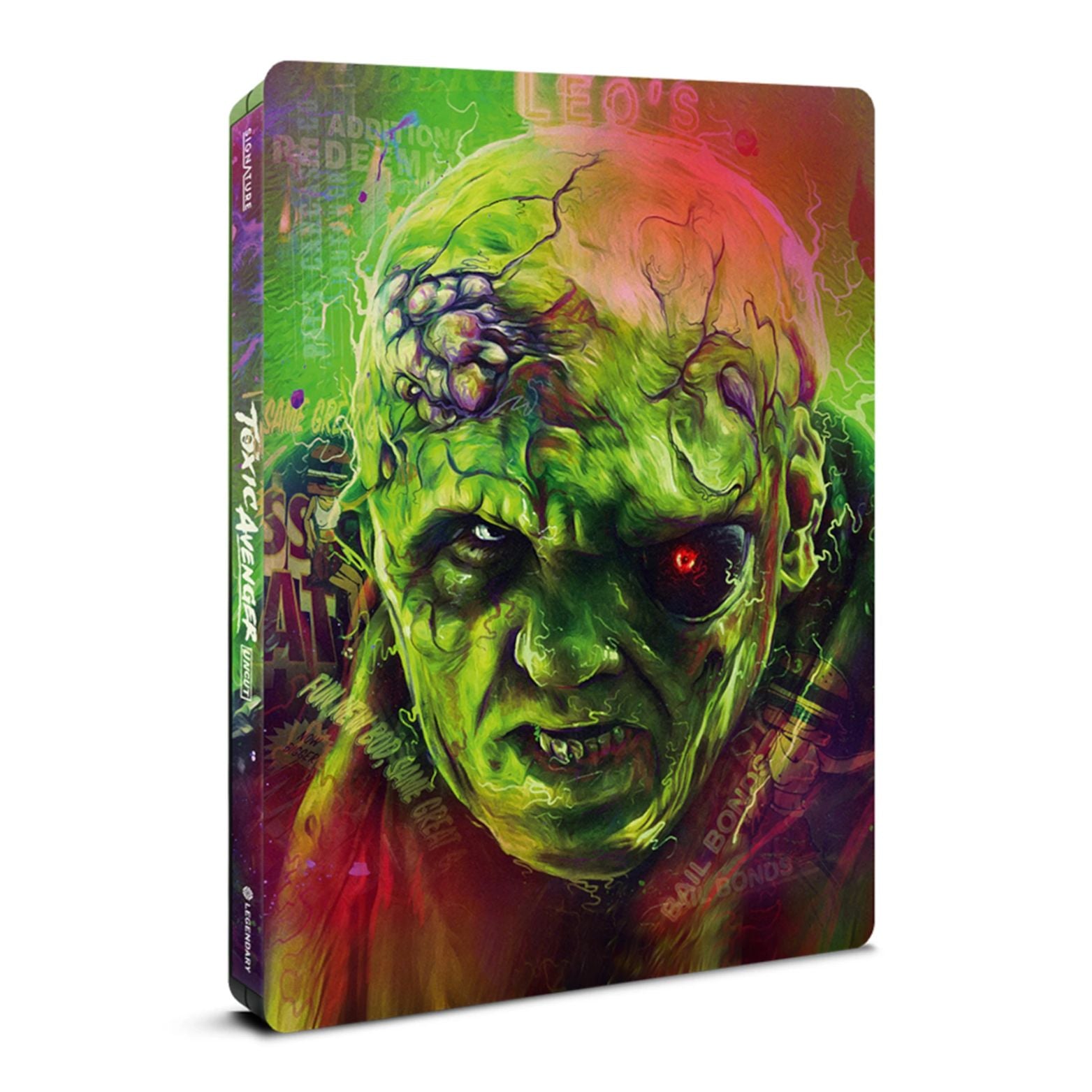 BLU-RAY 4K ULTRA HD STEELBOOK THE TOXIC AVENGER UNCUT
