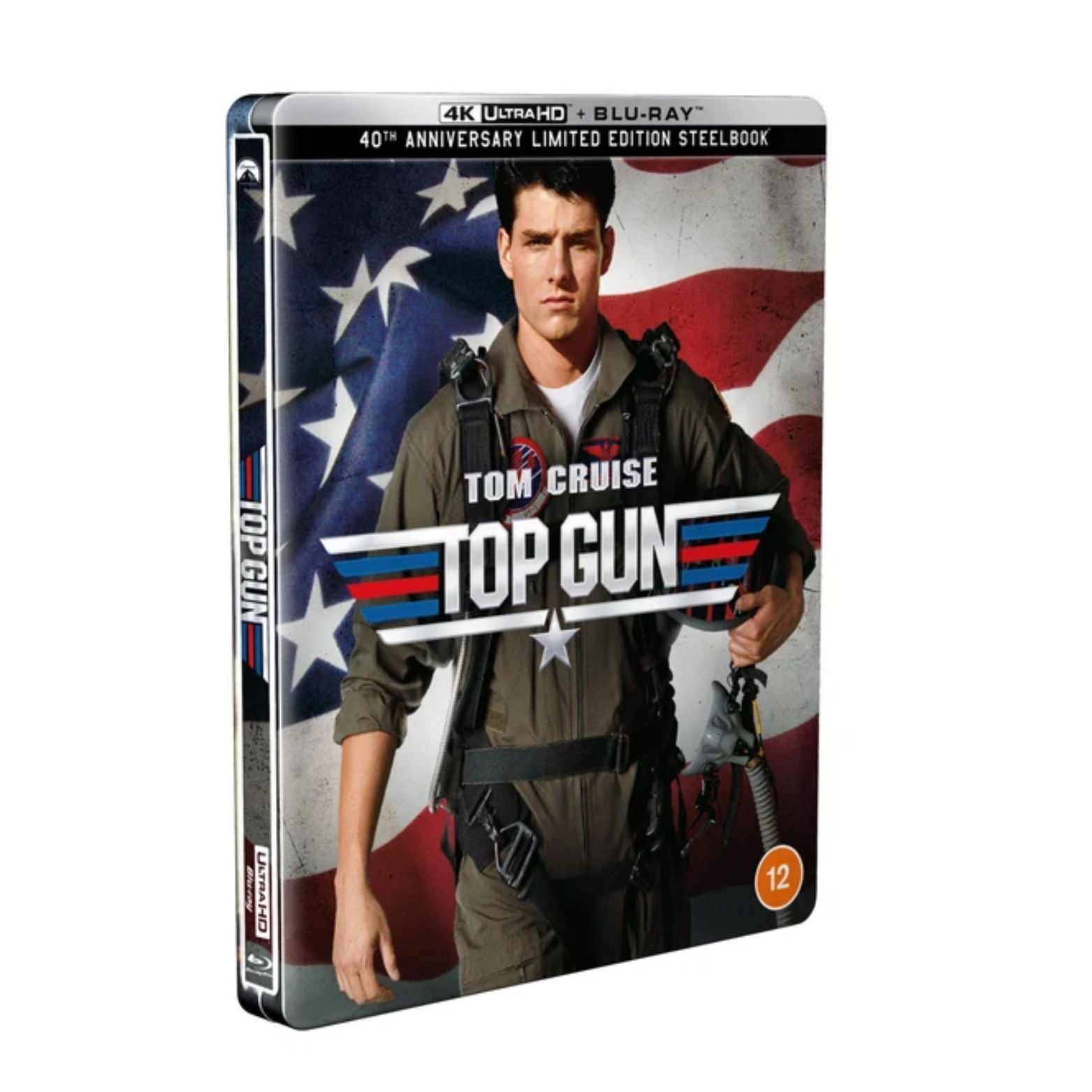 BLU-RAY 4K ULTRA HD STEELBOOK TOP GUN 40TH ANNIVERSARY LIMITED EDITION