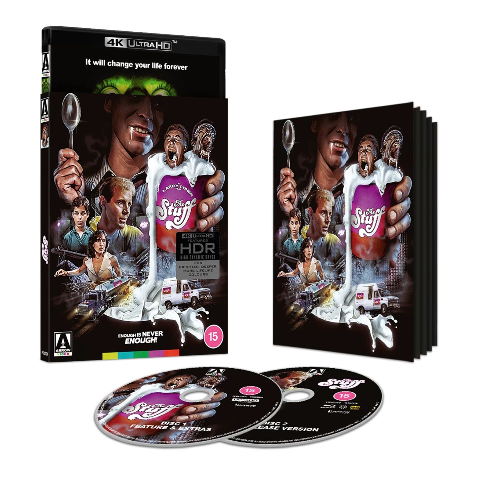 BLU-RAY 4K ULTRA HD THE STUFF