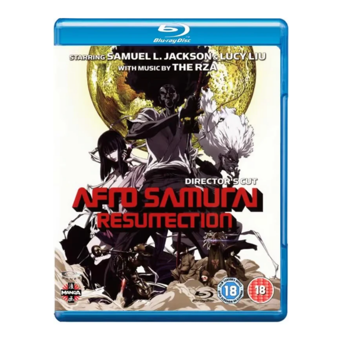 BLU-RAY AFRO SAMURAI RESURRECTION DIRECTOR´S CUT