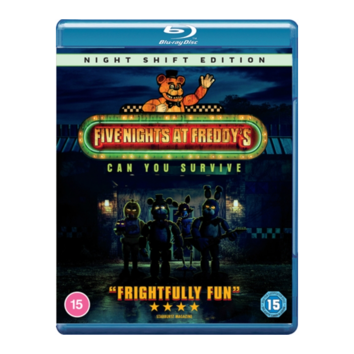 BLU-RAY FIVE NIGHTS AT FREDDY'S NIGHT SHIFT EDITION
