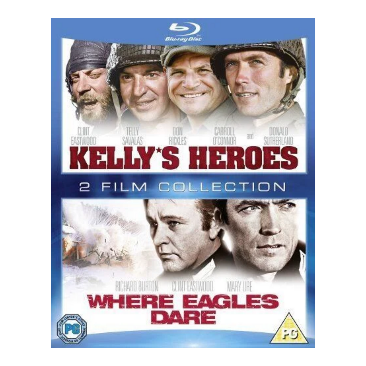 BLU-RAY KELLYS HEROES WHERE EAGLES DARE