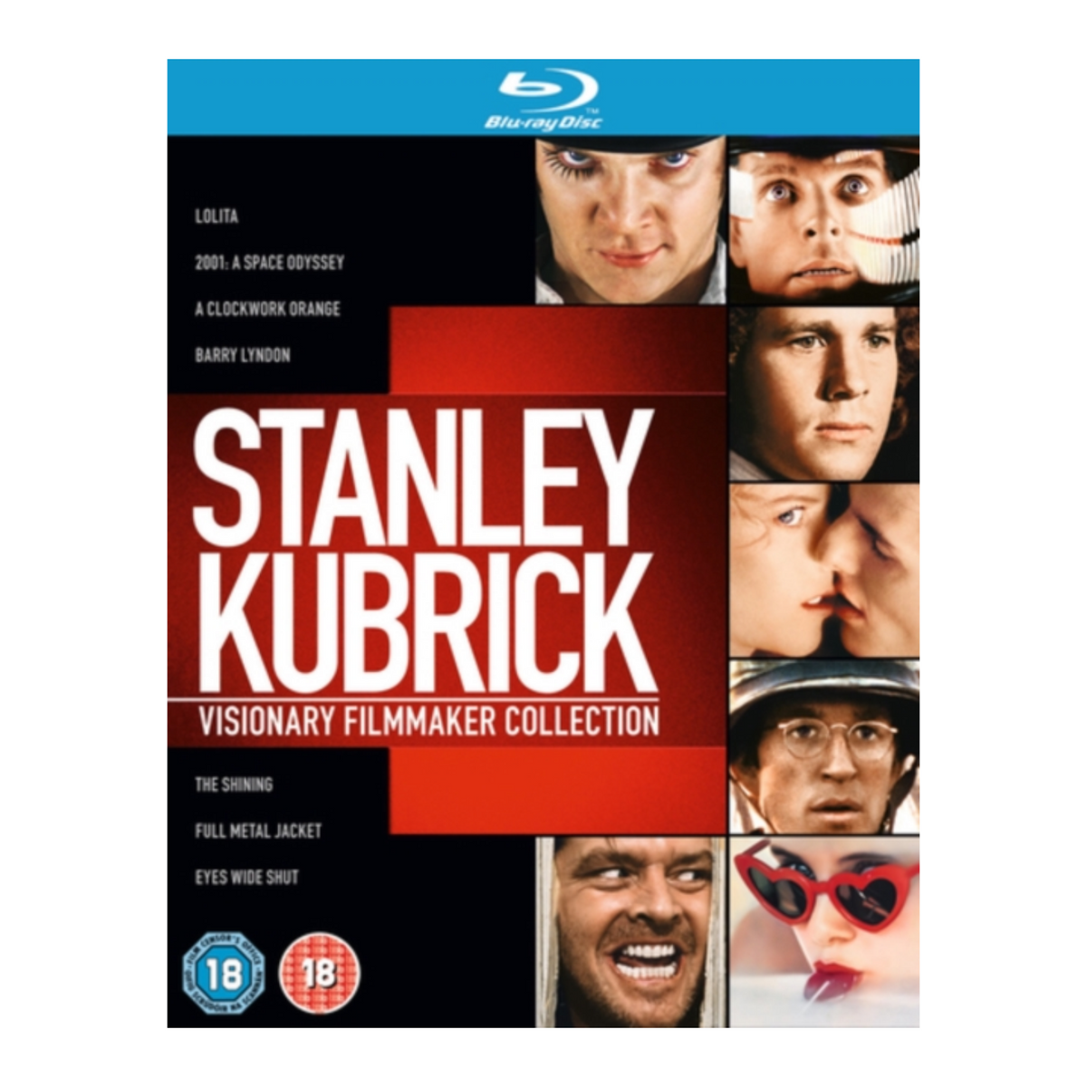 BLU-RAY STANLEY KUBRICK VISIONARY FILMMAKER COLLECTION