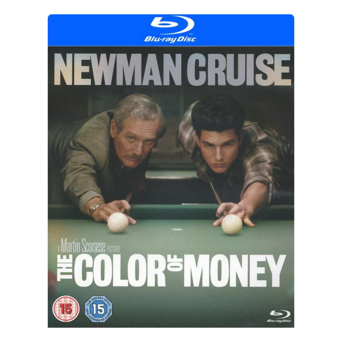 BLU-RAY THE COLOR OF MONEY