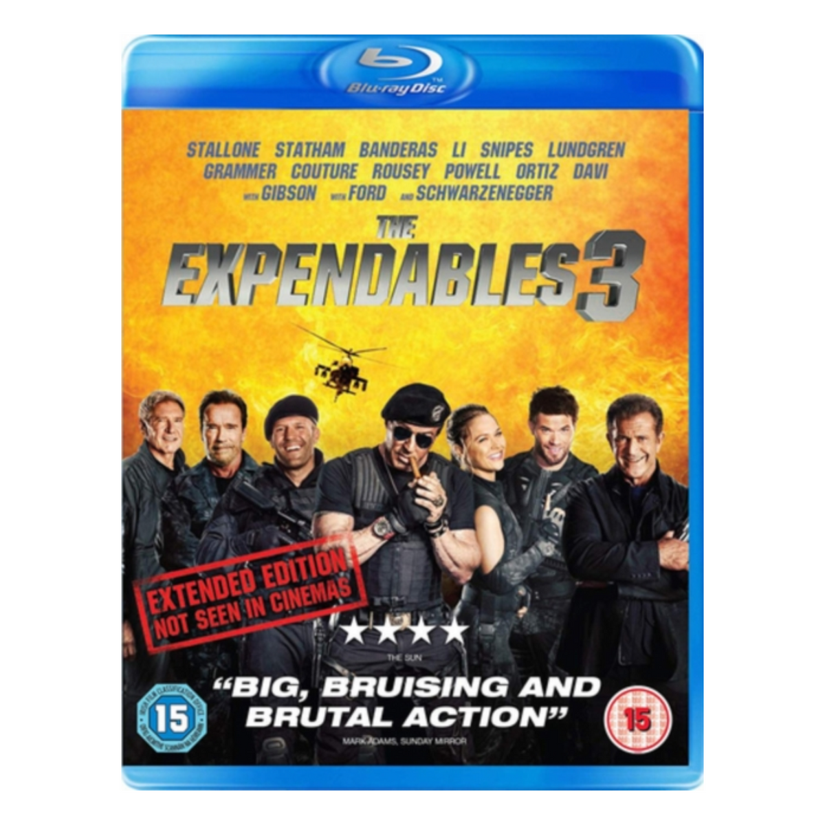 BLU-RAY THE EXPENDABLES 3
