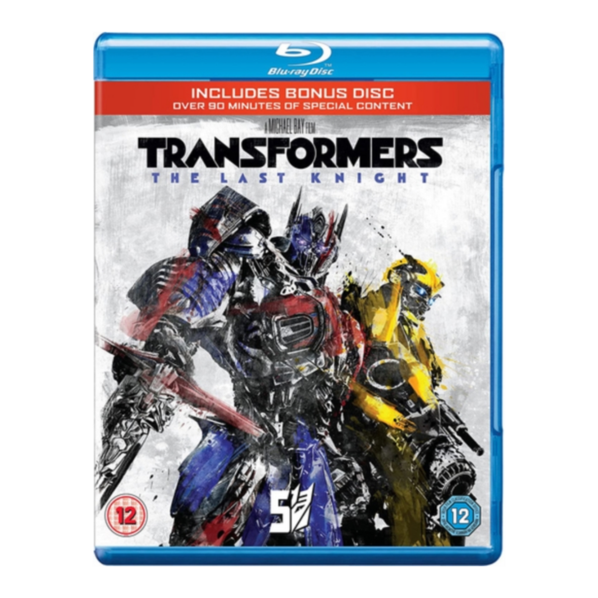 BLU-RAY TRANSFORMERS THE LAST KNIGHT