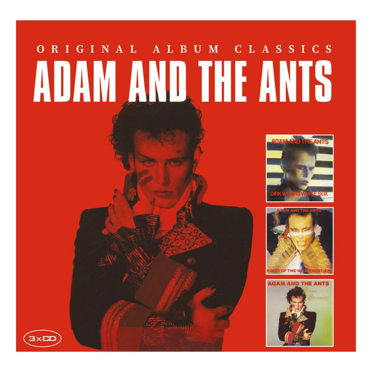 CD ADAM & THE ANTS ORIGINAL ALBUM CLASSICS 3CD