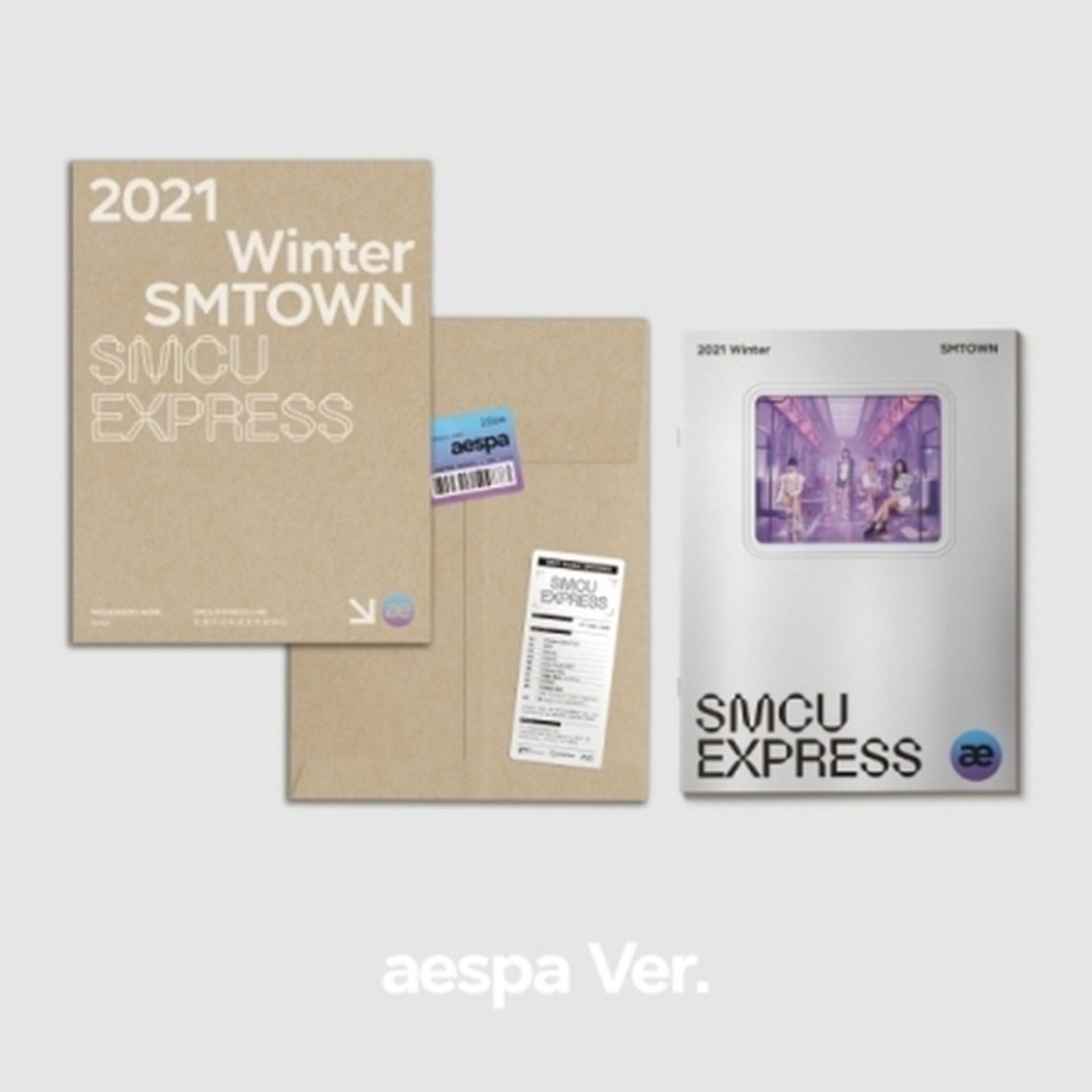 CD AESPA 2021WINTER SMTOWN SMCU EXPRESS