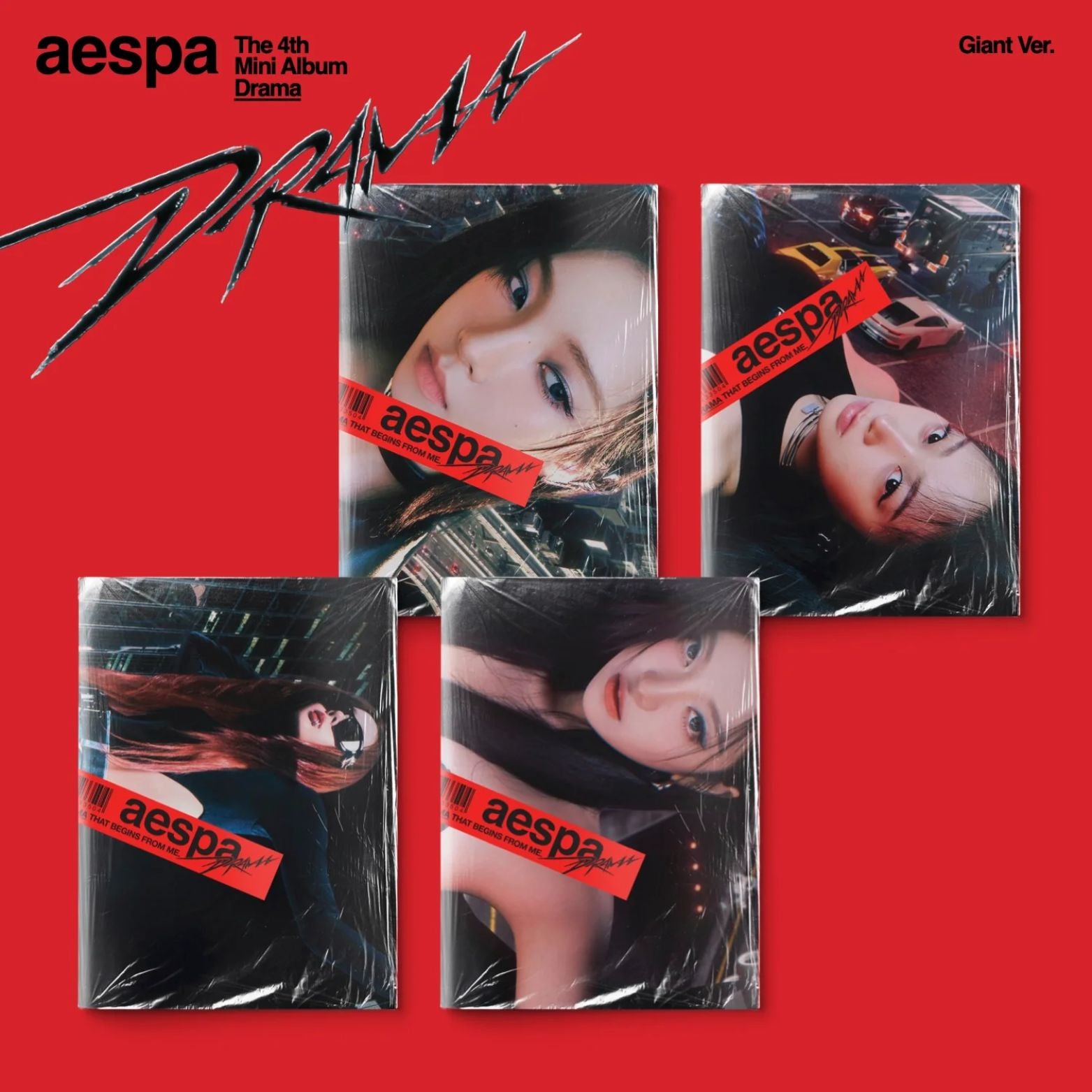 CD AESPA DRAMA THE 4TH MINI ALBUM