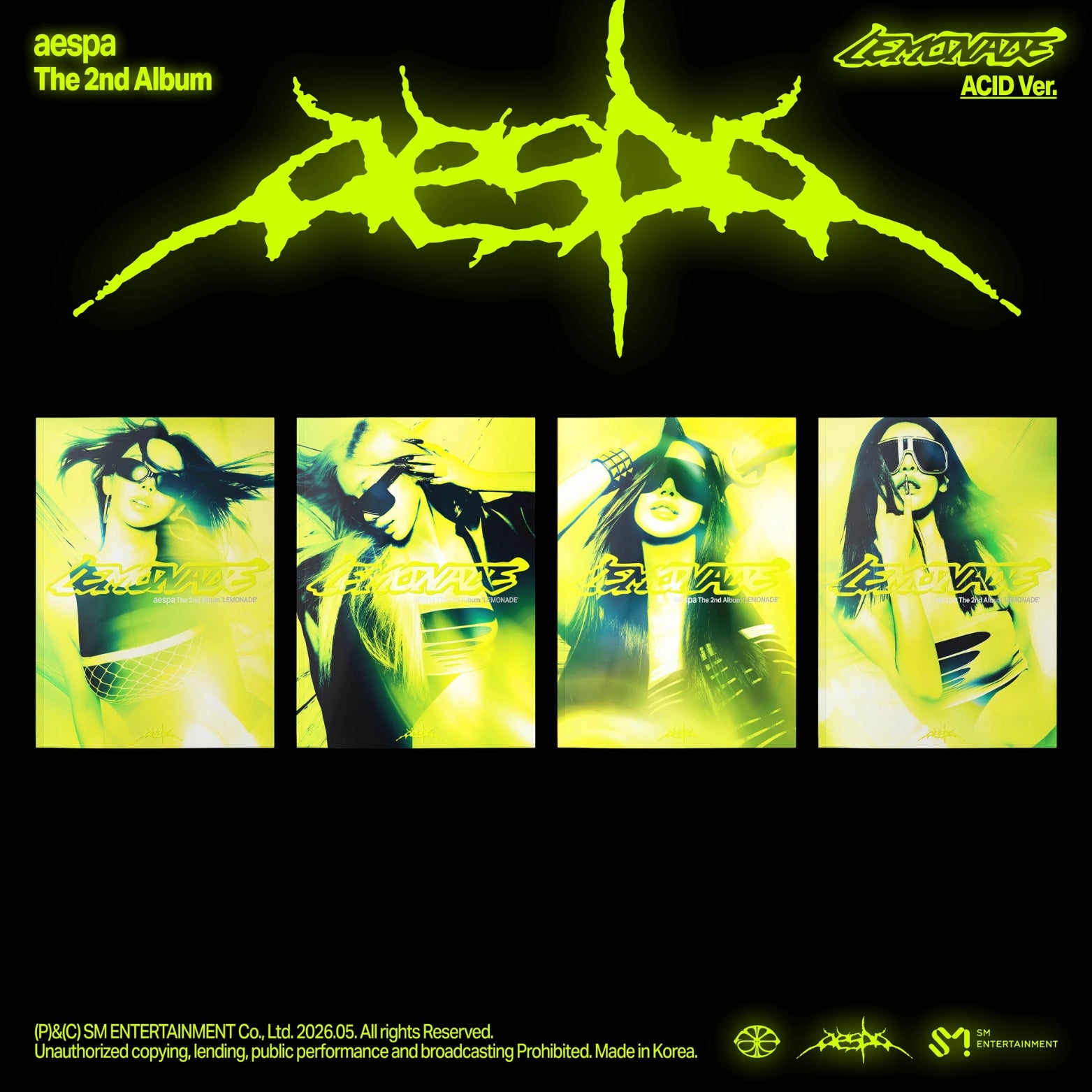 CD AESPA LEMONADE ACID VER.