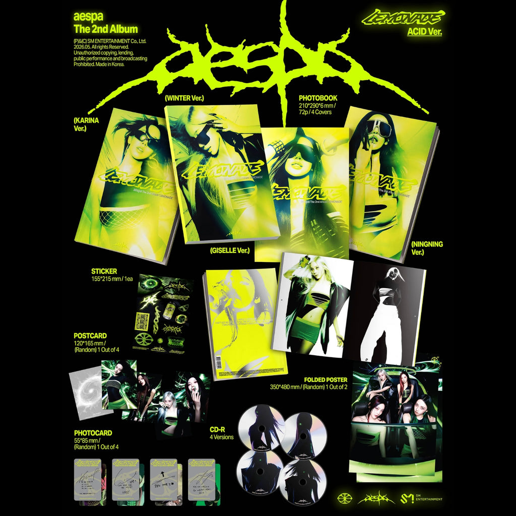 CD AESPA LEMONADE ACID VER.