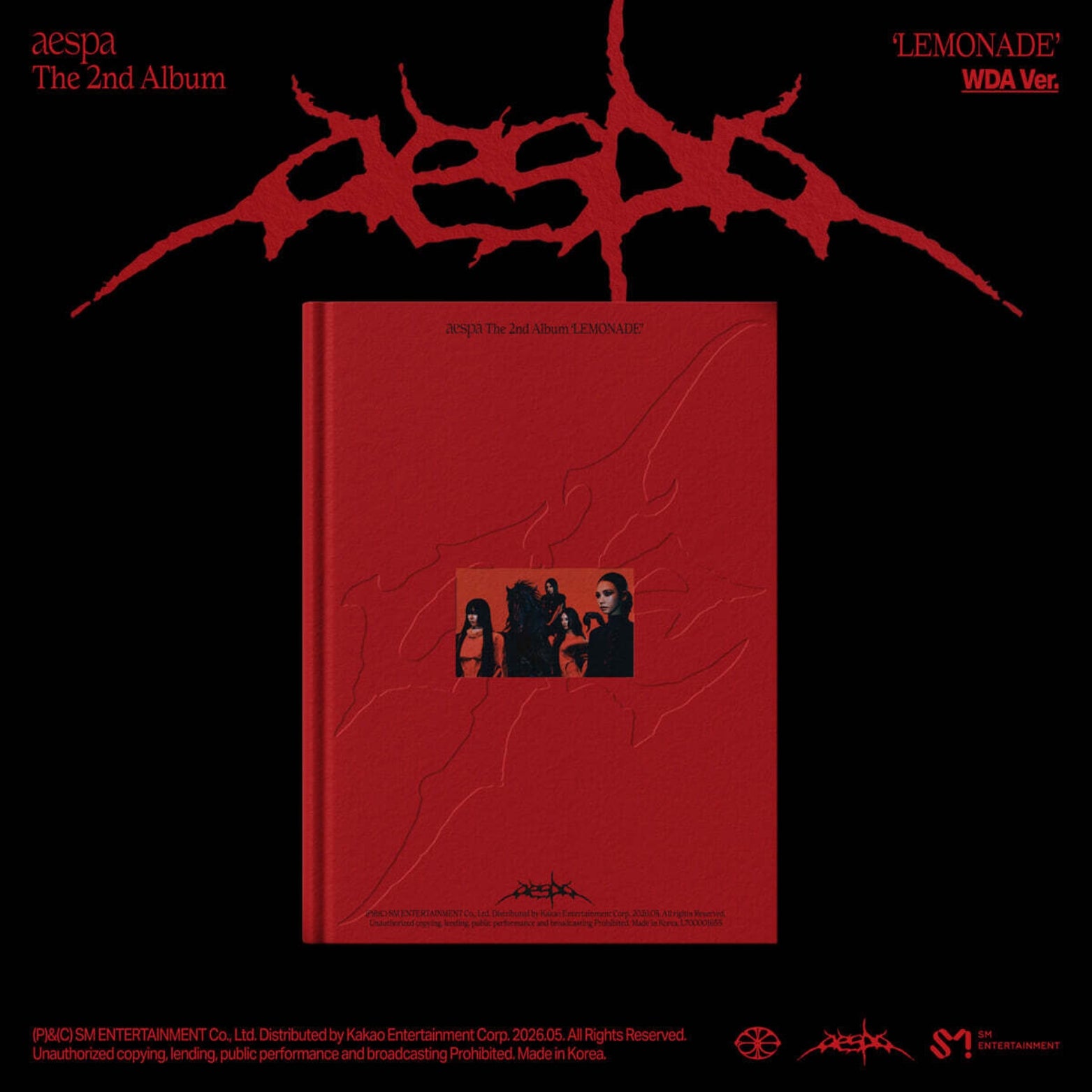 CD AESPA LEMONADE WDA VER.