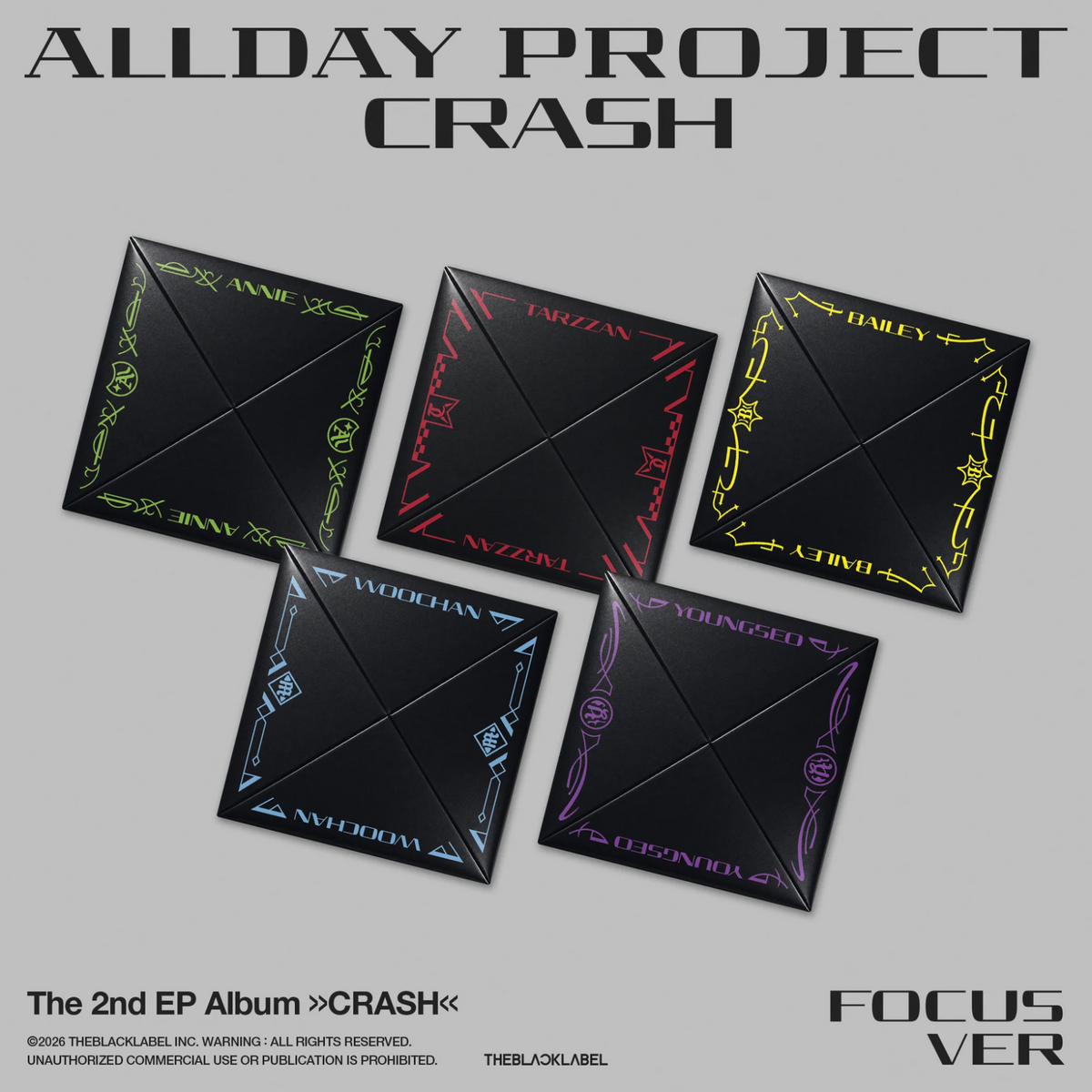 CD ALLDAY PROJECT CRASH (RANDOM FOCUS EDITION)