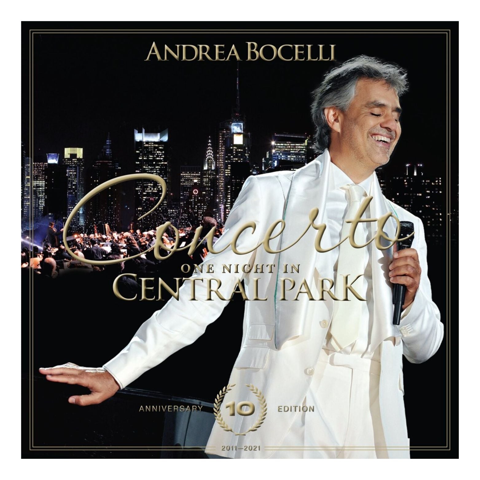CD ANDREA BOCELLI CONCERTO: ONE NIGHT IN CENTRAL PARK 2CD