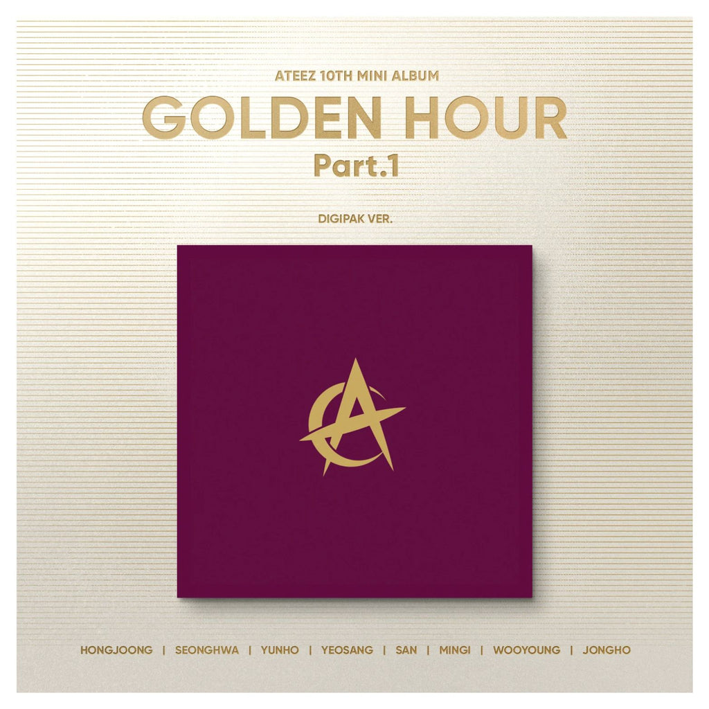 CD ATEEZ GOLDEN HOUR PART.1