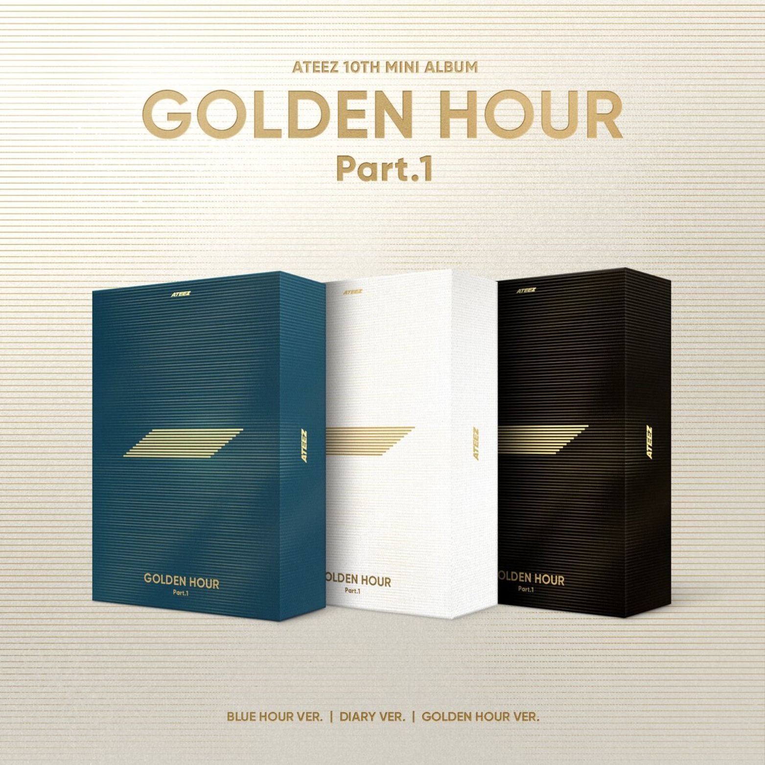 CD ATEEZ GOLDEN HOUR PART.1