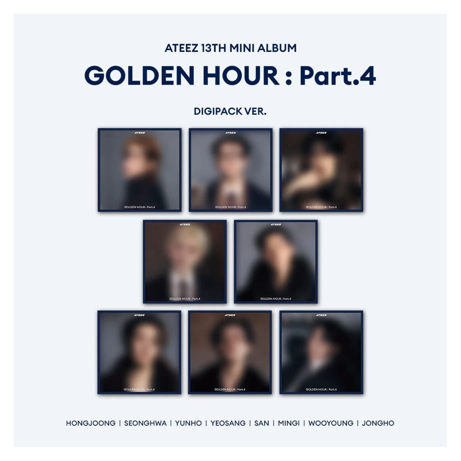 CD ATEEZ GOLDEN HOUR PART.4
