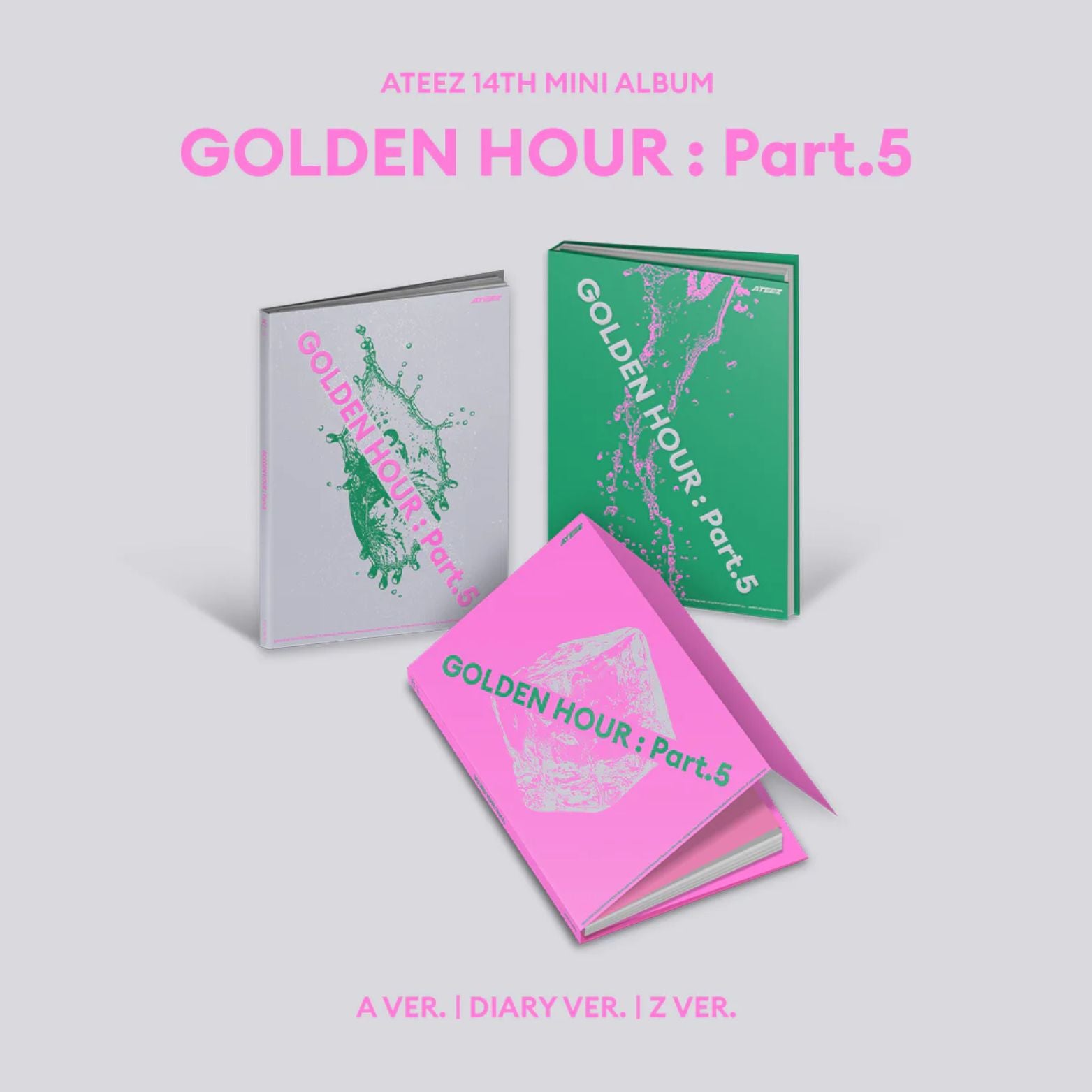 CD ATEEZ GOLDEN HOUR PART.5