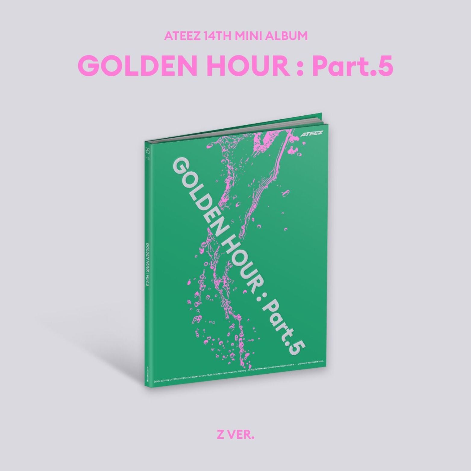 CD ATEEZ GOLDEN HOUR PART.5