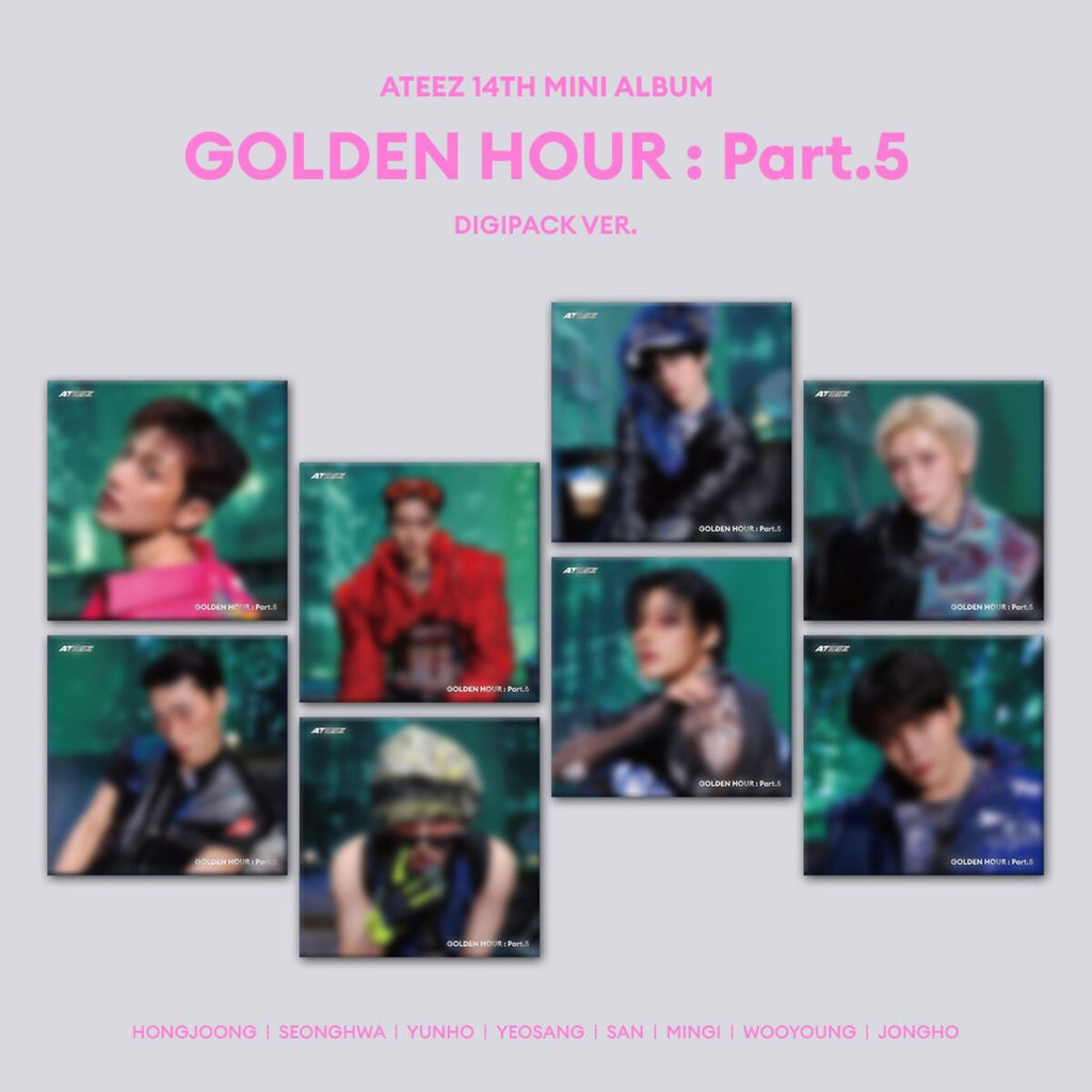 CD ATEEZ GOLDEN HOUR PART.5