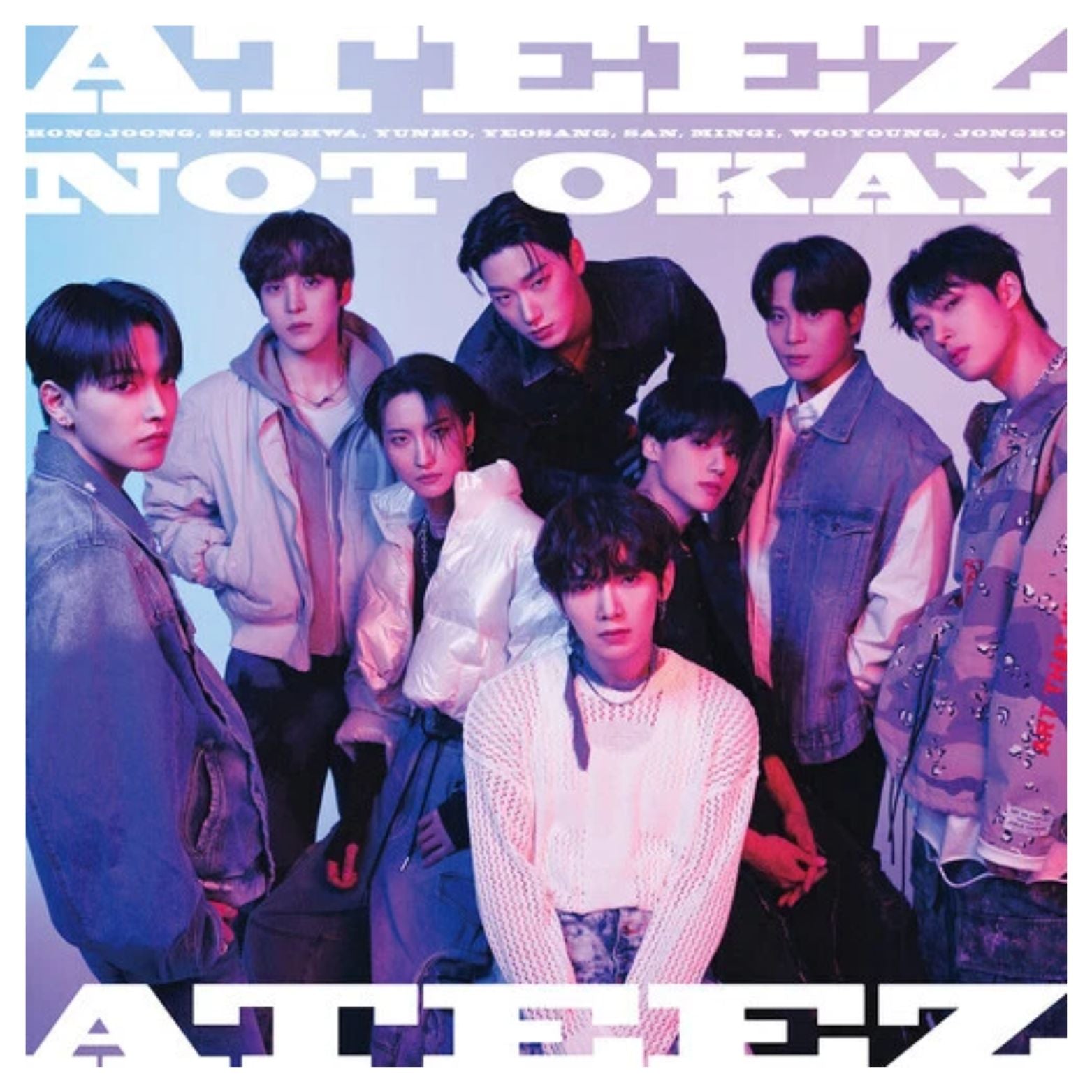 CD ATEEZ NOT OKAY