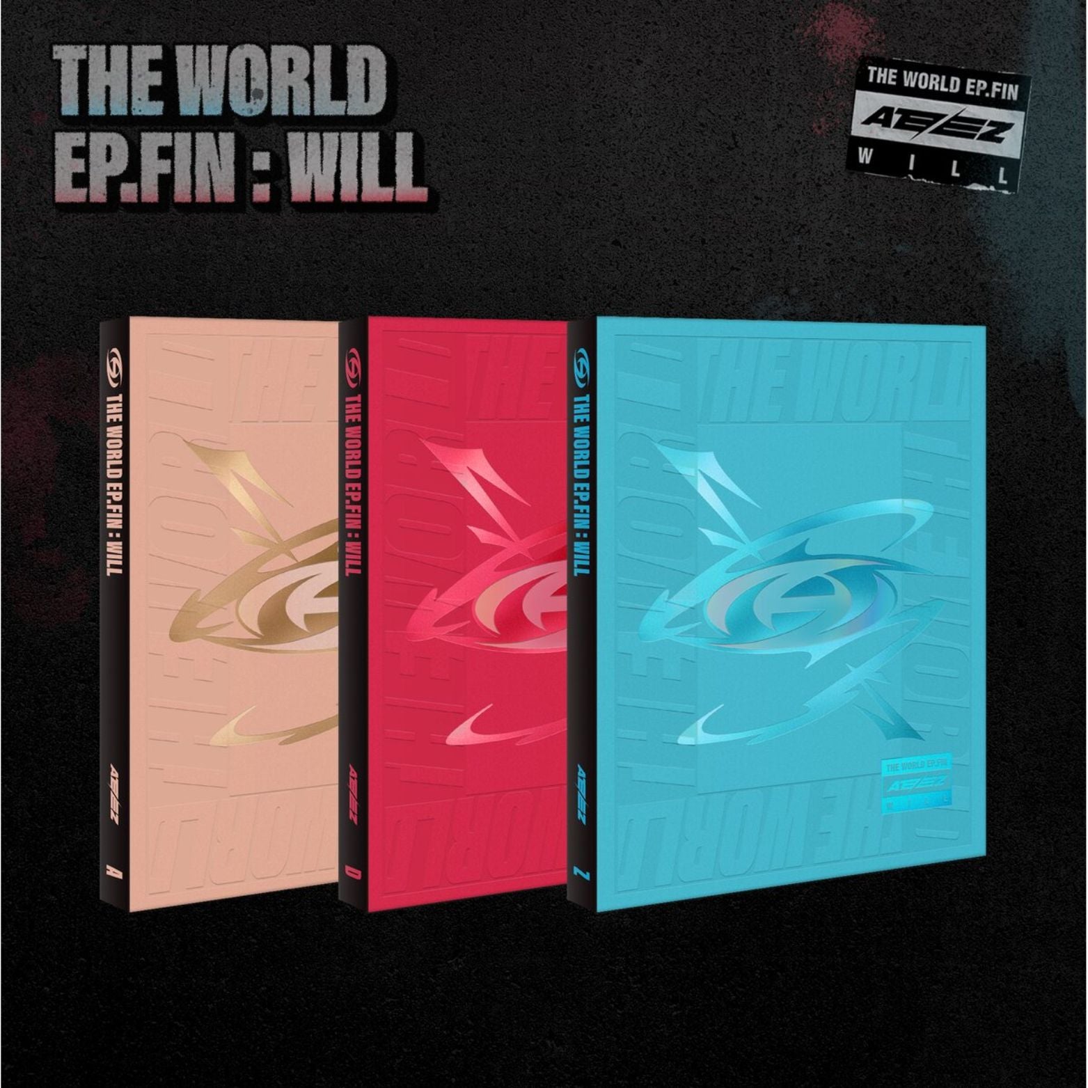 CD ATEEZ THE WORLD EP.FIN WILL