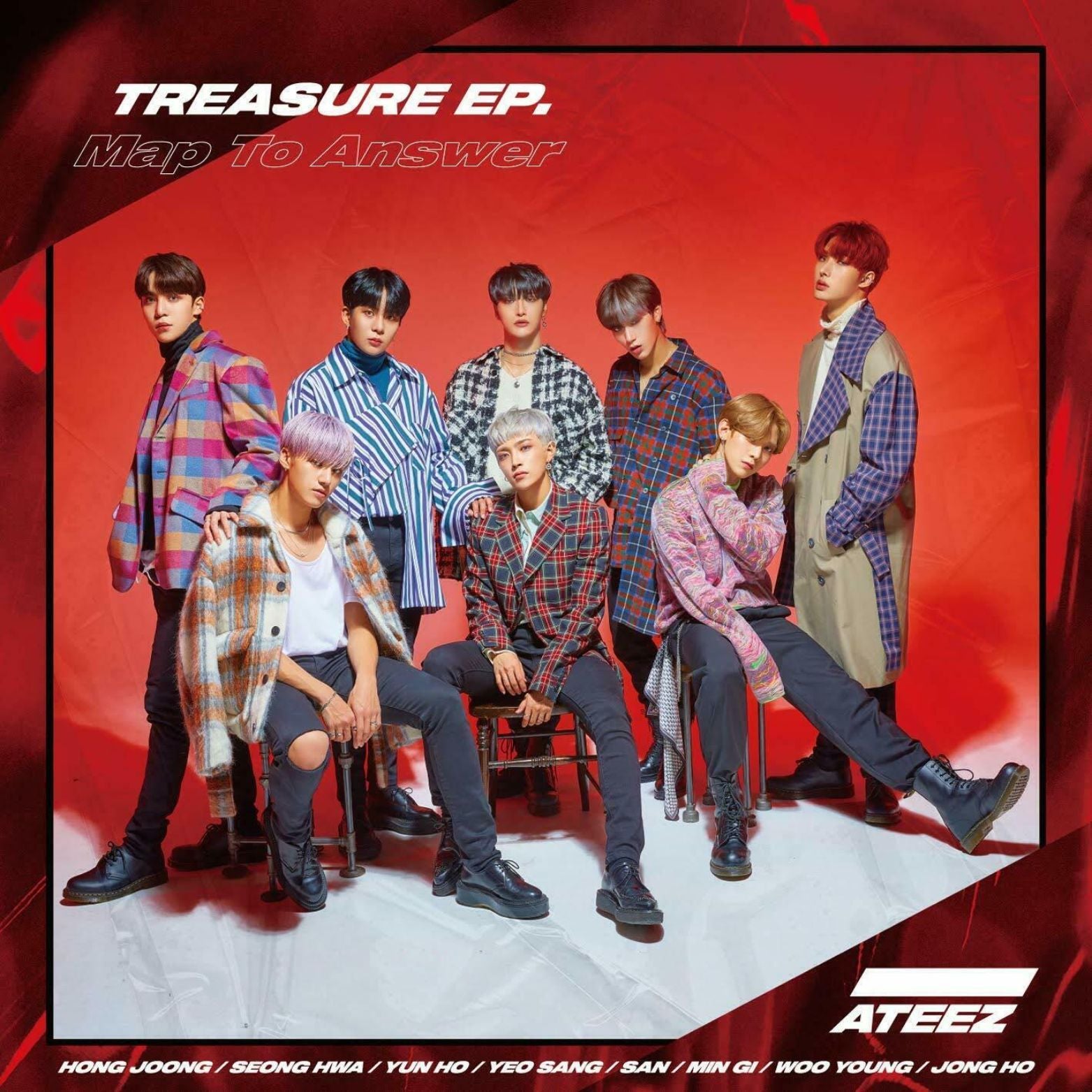 CD ATEEZ TREASURE EP. MAP TO ANSWER
