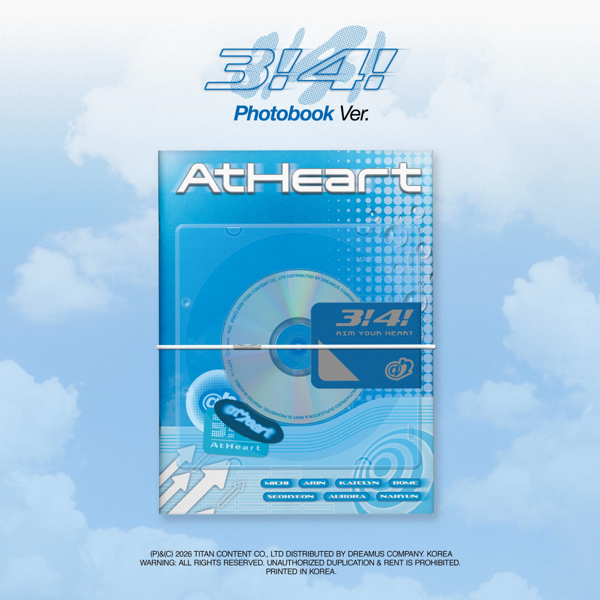 CD ATHEART 3!4! (PHOTOBOOK EDITION)