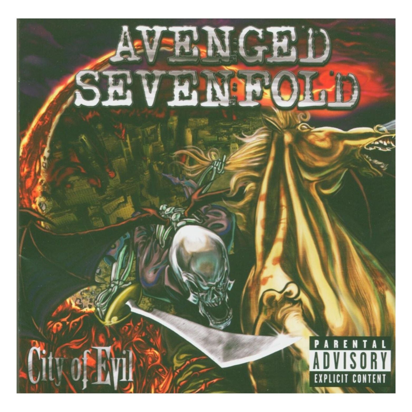 CD AVENGED SEVENFOLD CITY OF EVIL