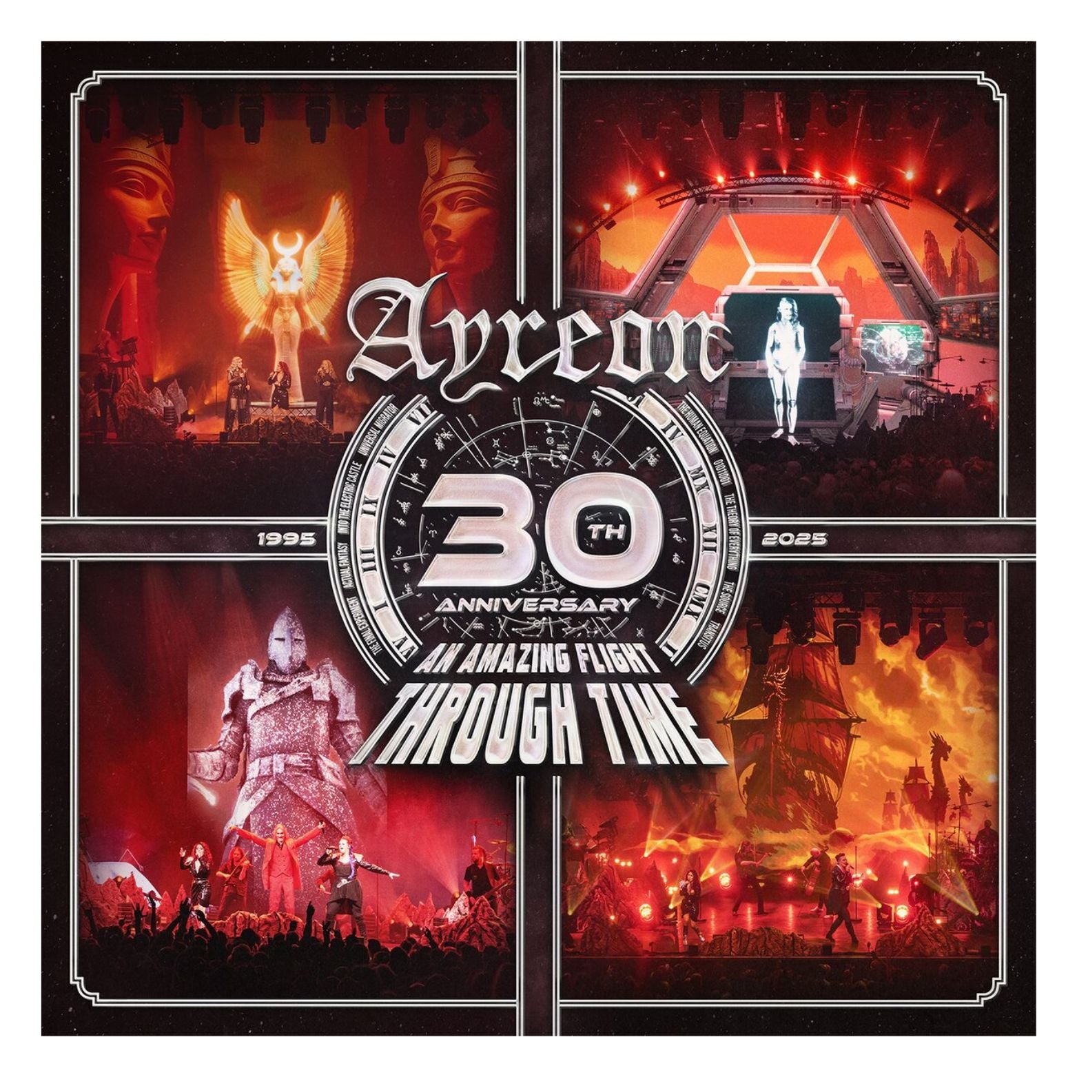 CD AYREON 3OTH ANNIVERSARY AN AMAZING FLIGHT THROUGH TIME 3CD