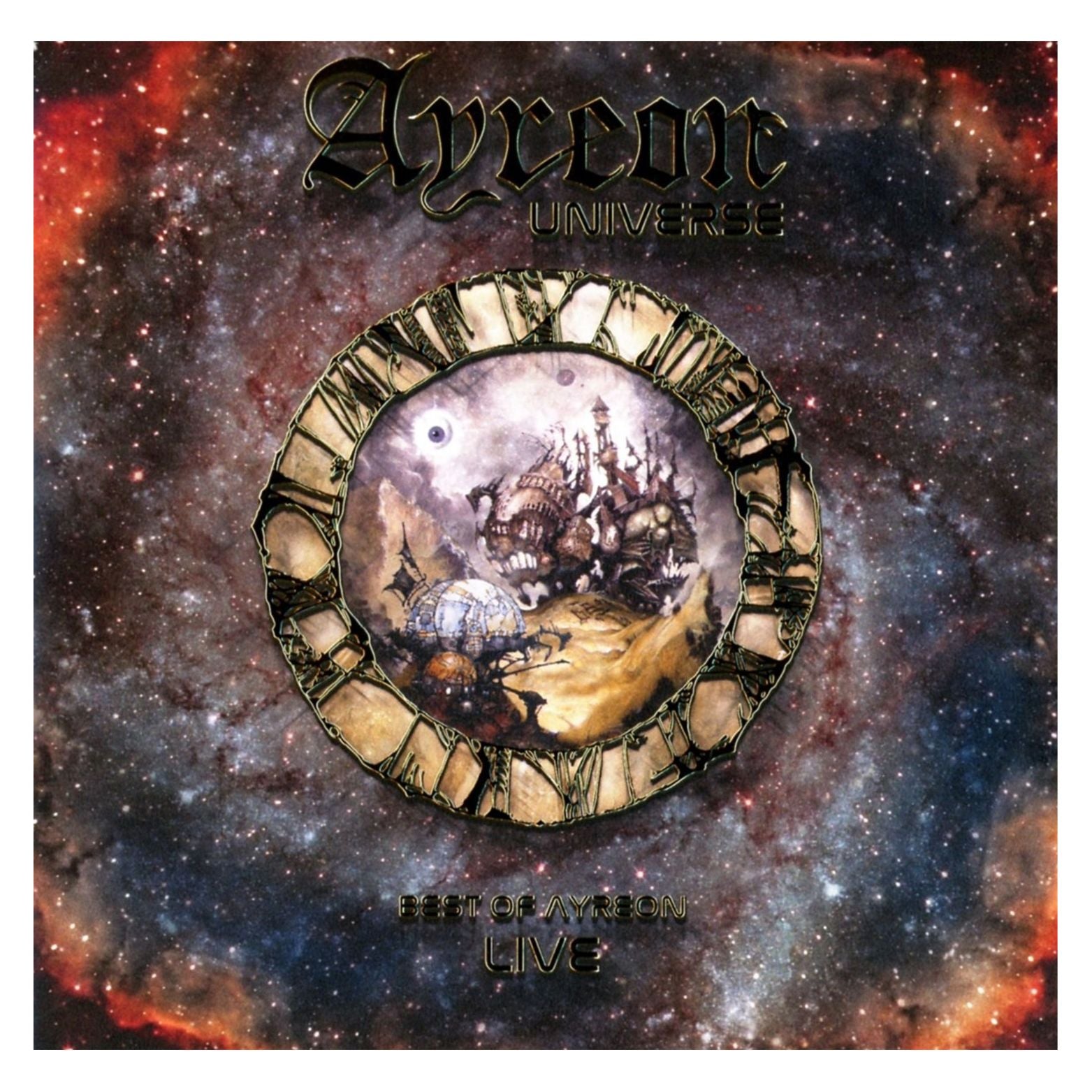 CD AYREON AYREON UNIVERSE BEST OF AYREON LIVE