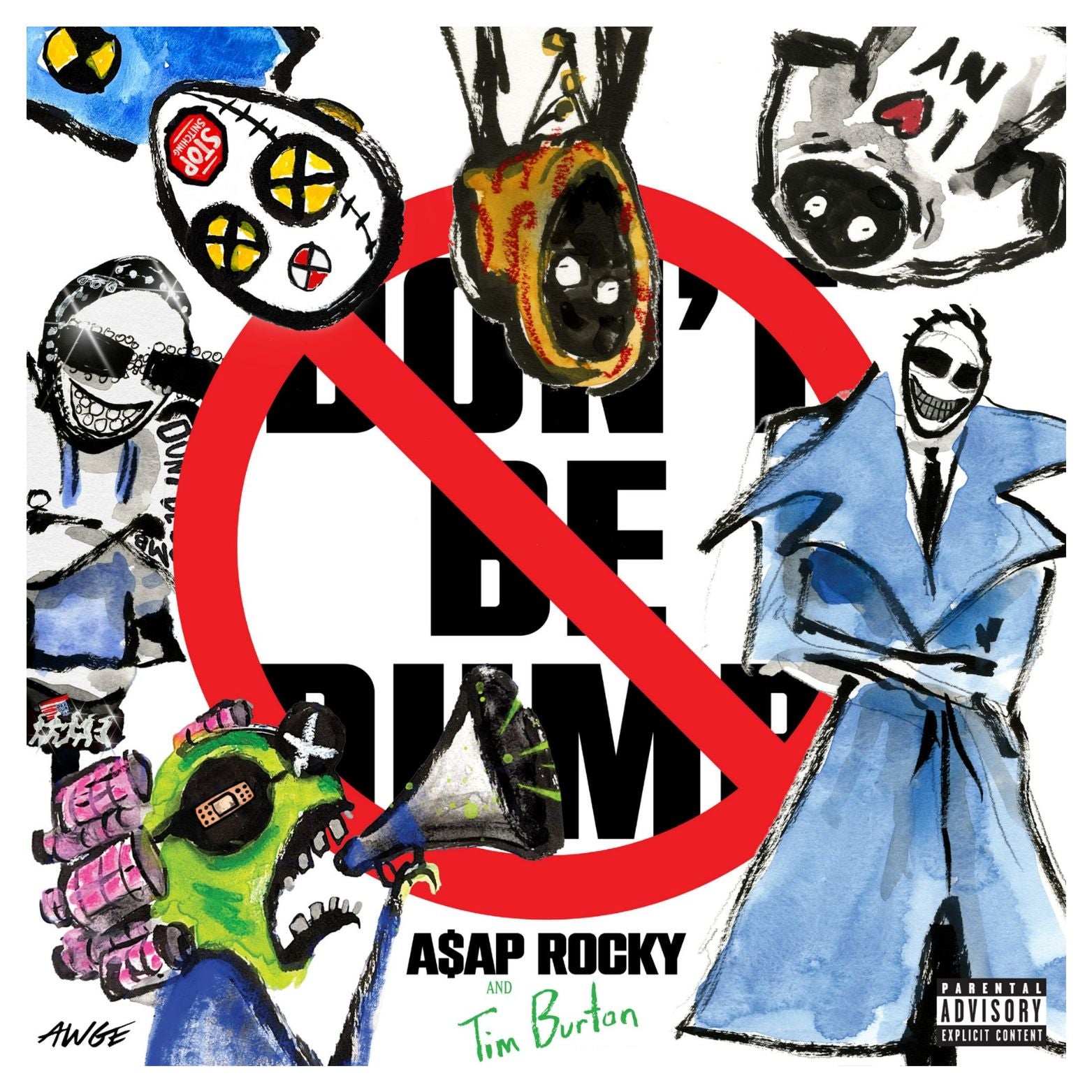 CD A$AP ROCKY DON'T BE DUMB