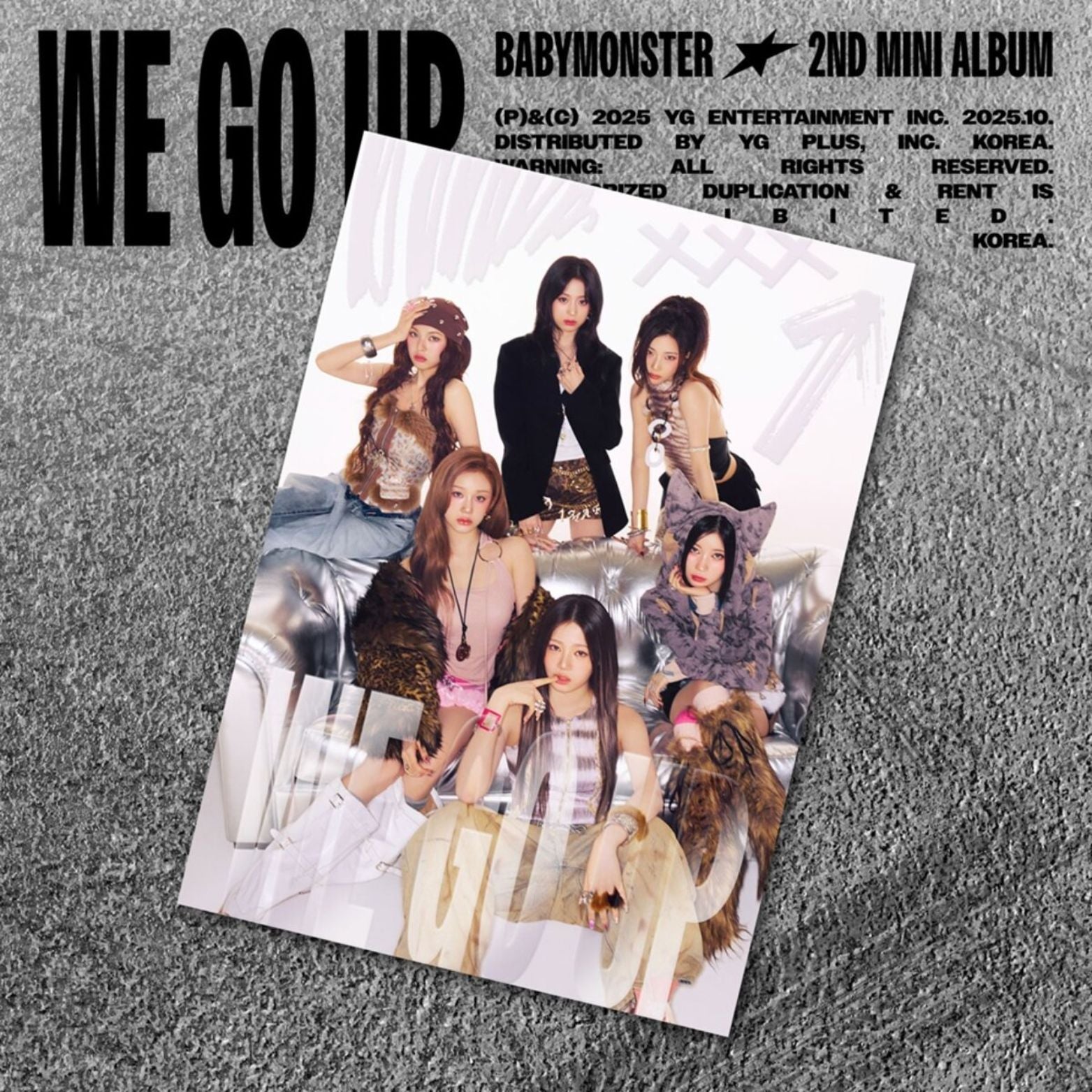 CD BABYMONSTER WE GO UP
