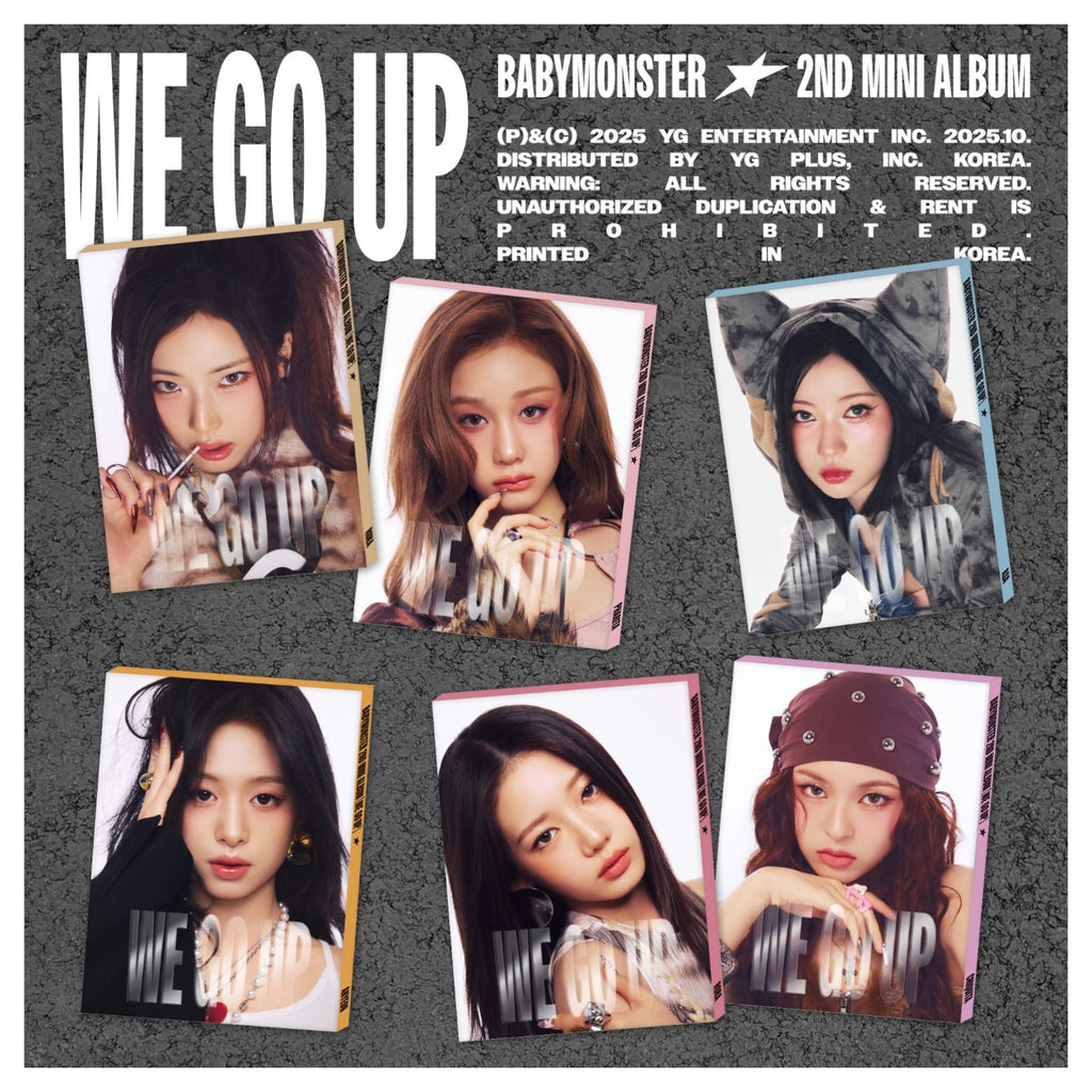 CD BABYMONSTER WE GO UP 2ND MINI ALBUM CHIQUITA