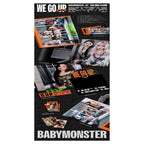 CD BABYMONSTER WE GO UP 2ND MINI ALBUM