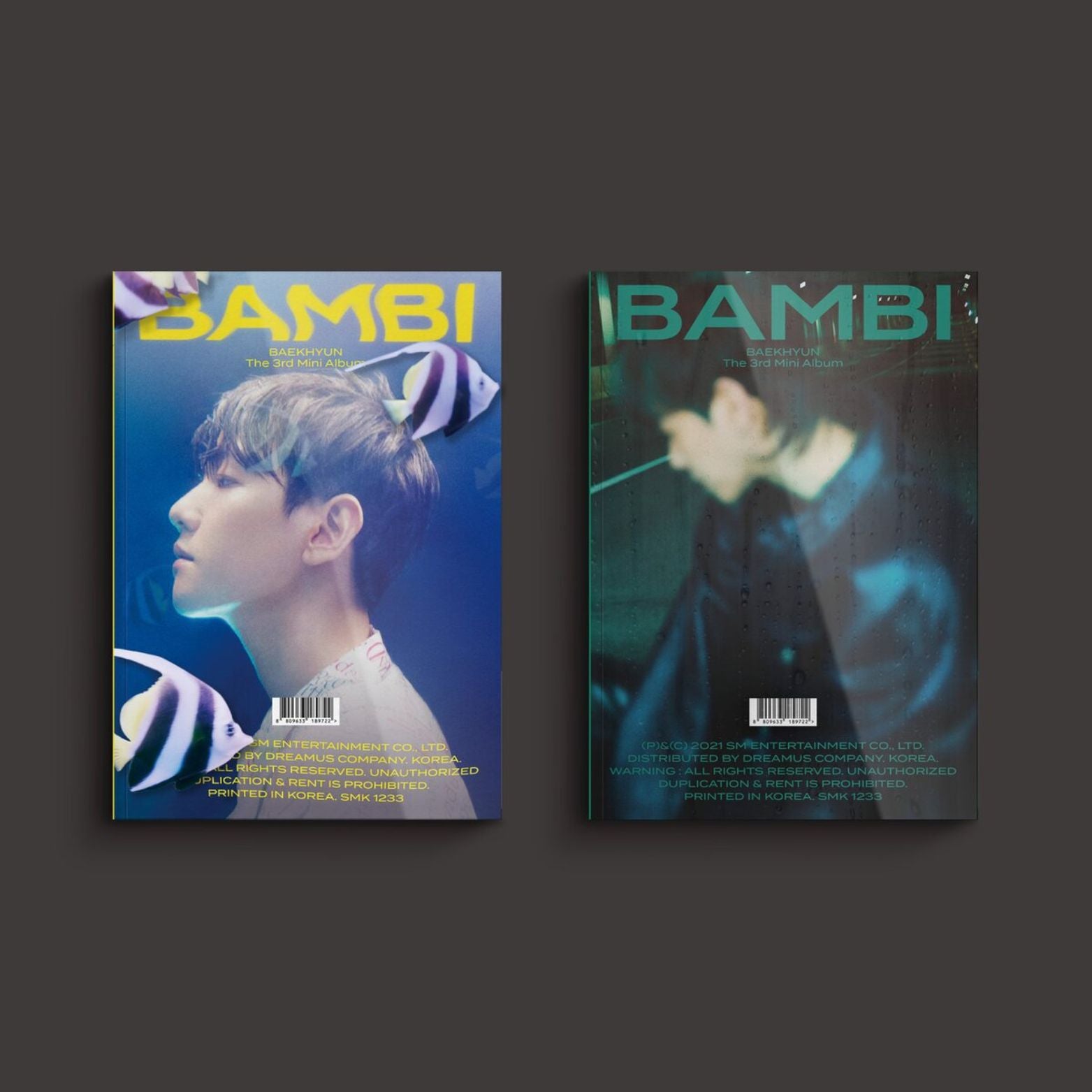 CD BAEKHYUN THE 3RD MINI ALBUM BAMBI